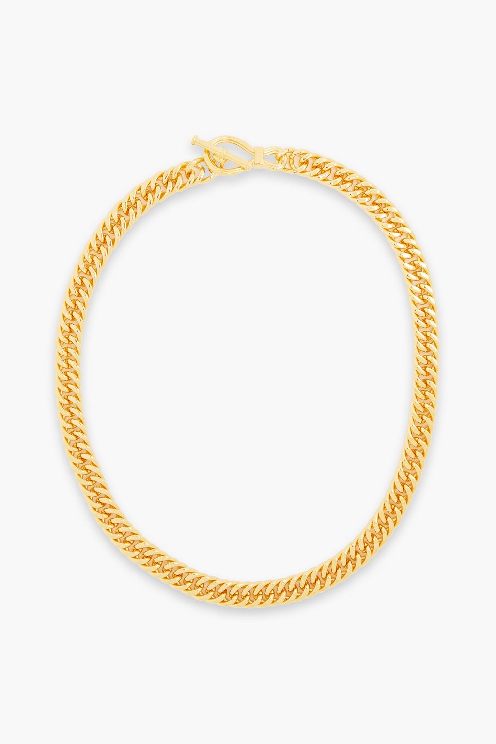 18 karat on sale gold plated necklace