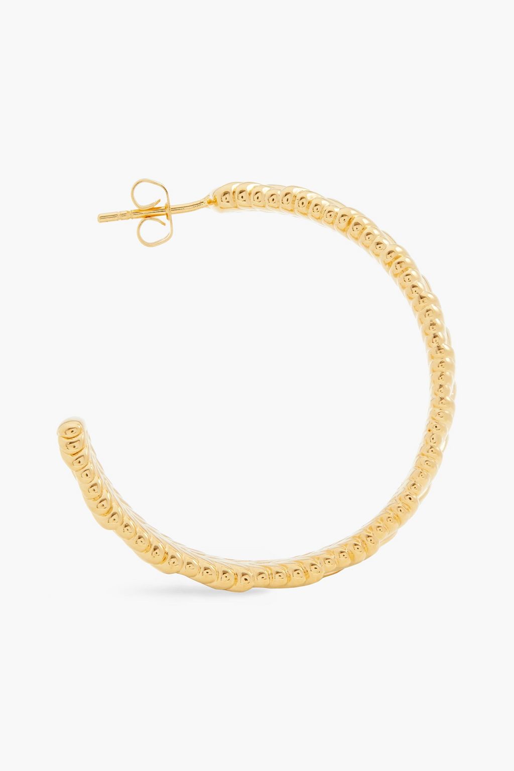 MISSOMA 18-karat gold-plated hoop earrings