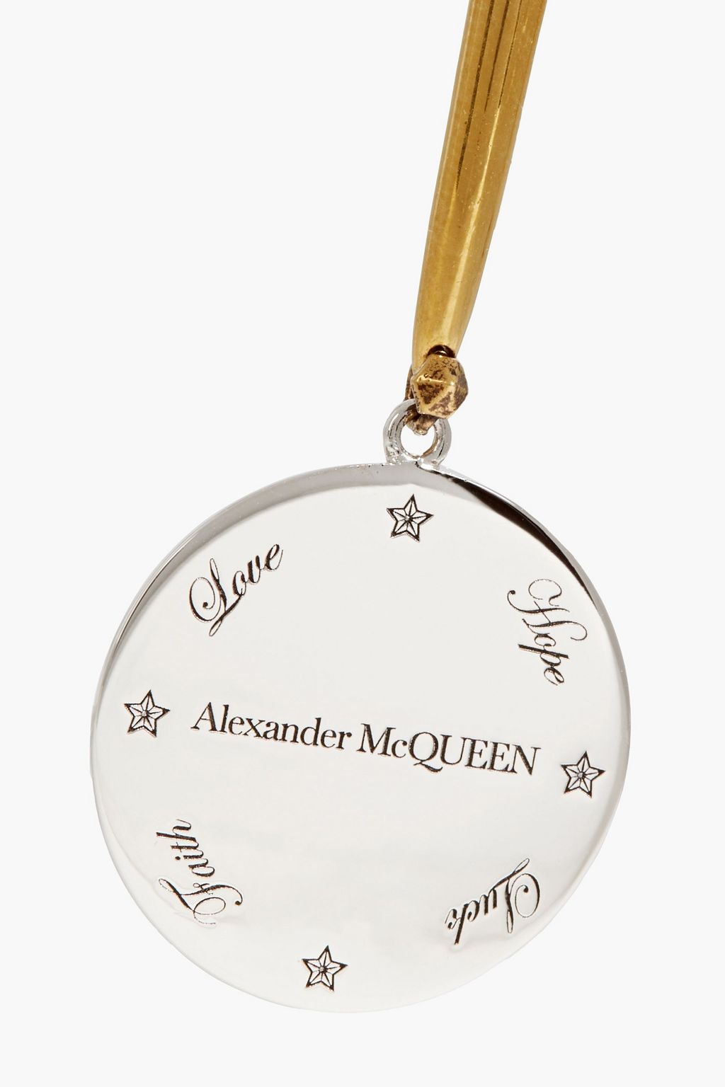MCQUEEN Gold and silver-tone earrings