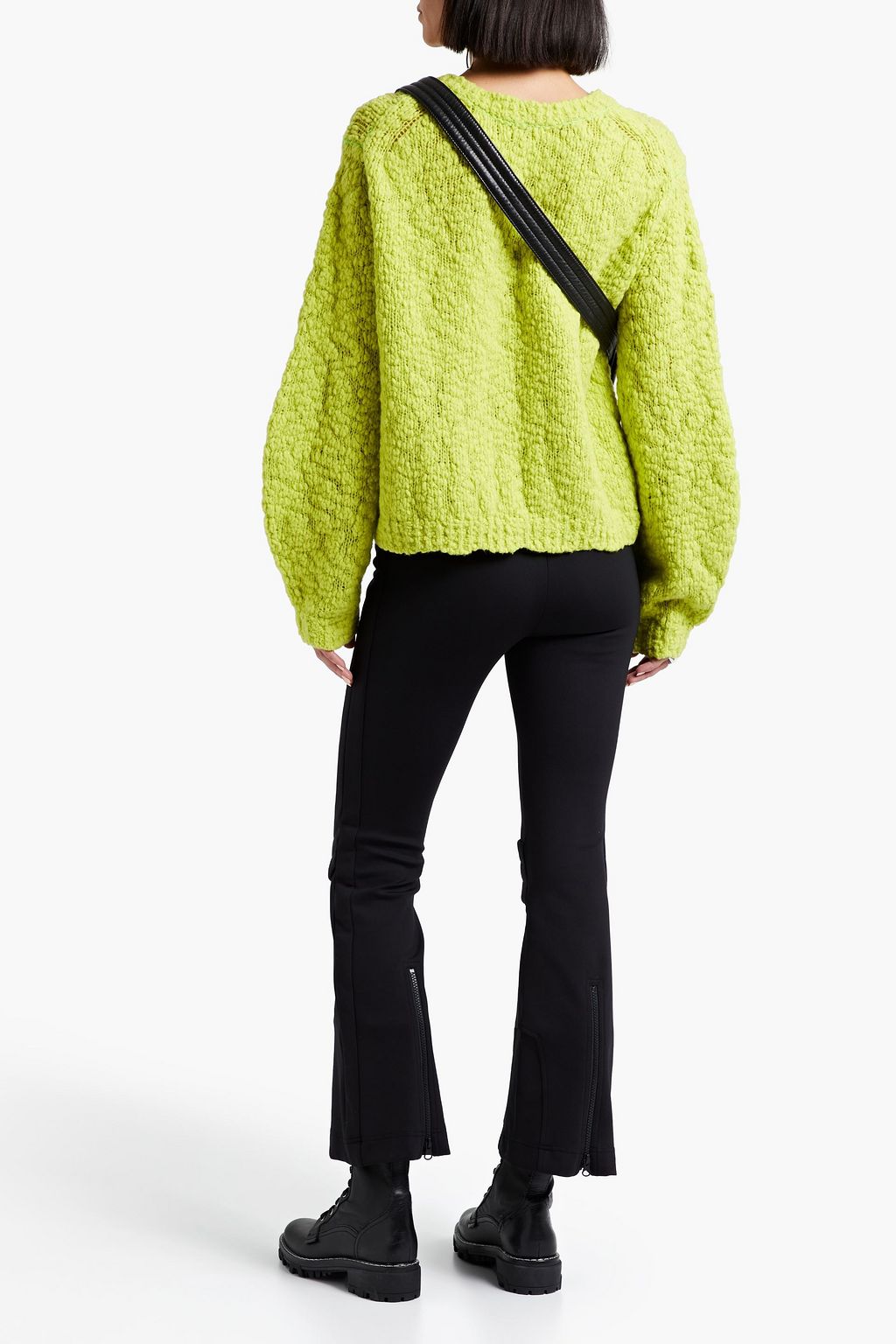 HELMUT LANG Neoprene flared pants