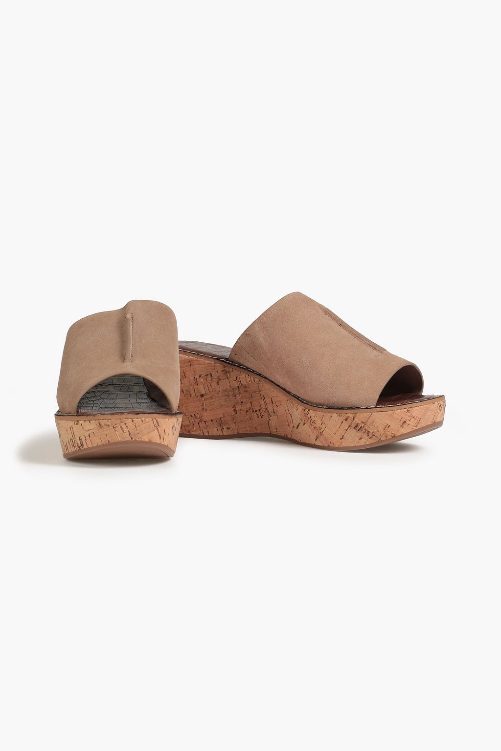 SAM EDELMAN Ranger suede platform mules