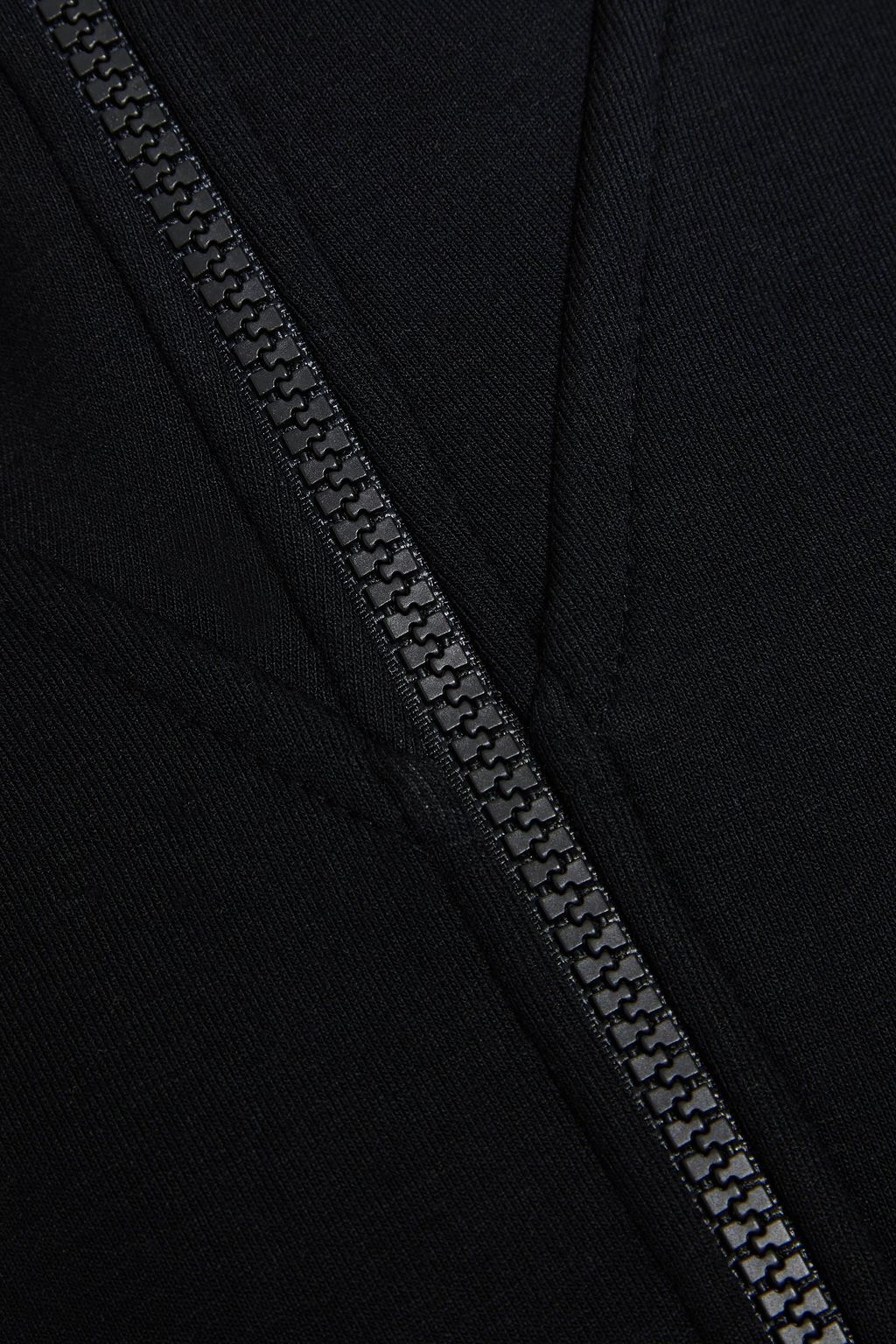 HELMUT LANG Neoprene hooded mini dress