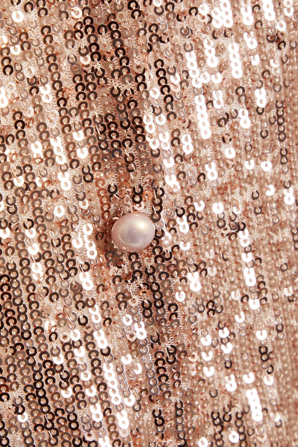 MAJE Sequined tulle blouse