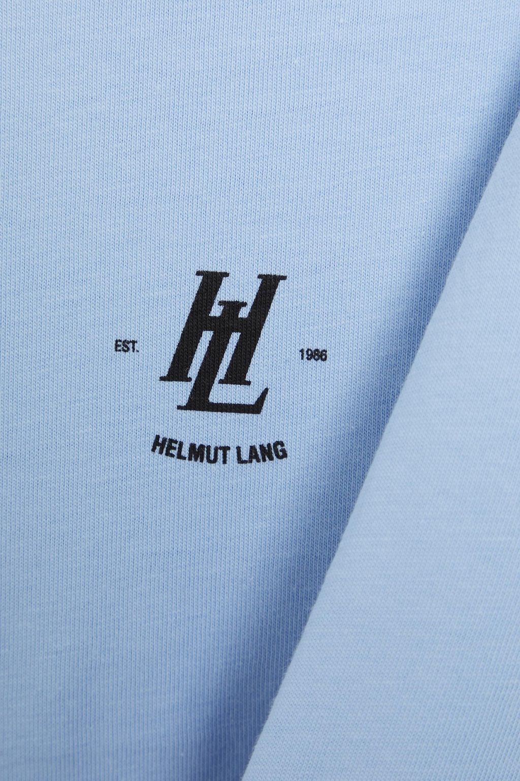HELMUT LANG Printed cotton-jersey T-shirt