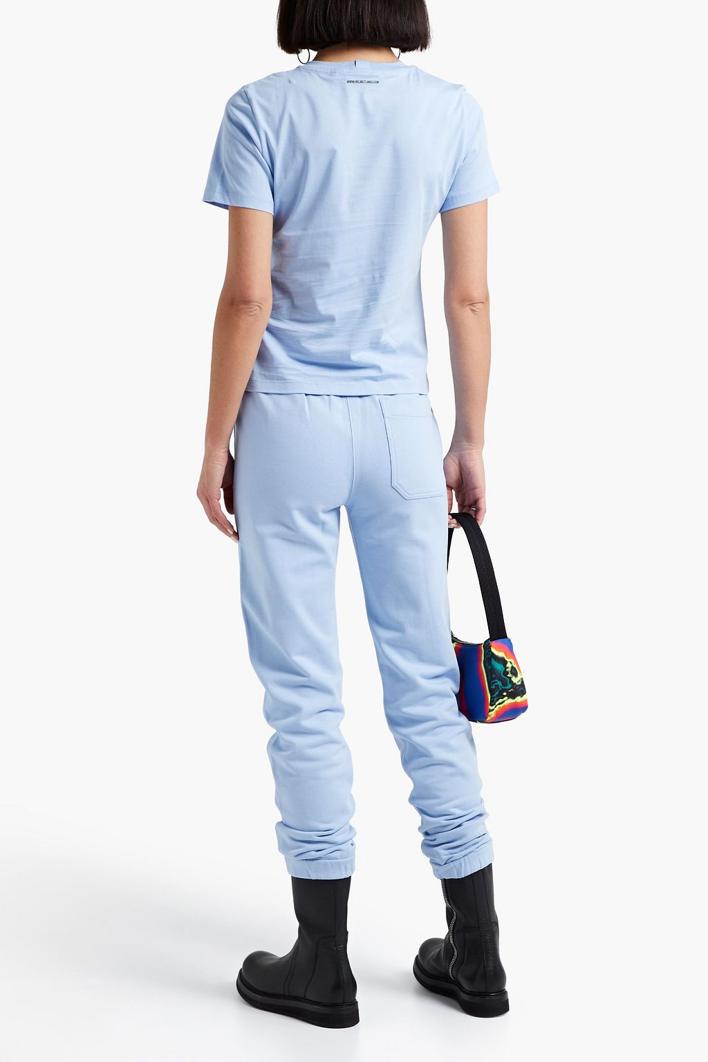 HELMUT LANG Printed cotton-jersey T-shirt