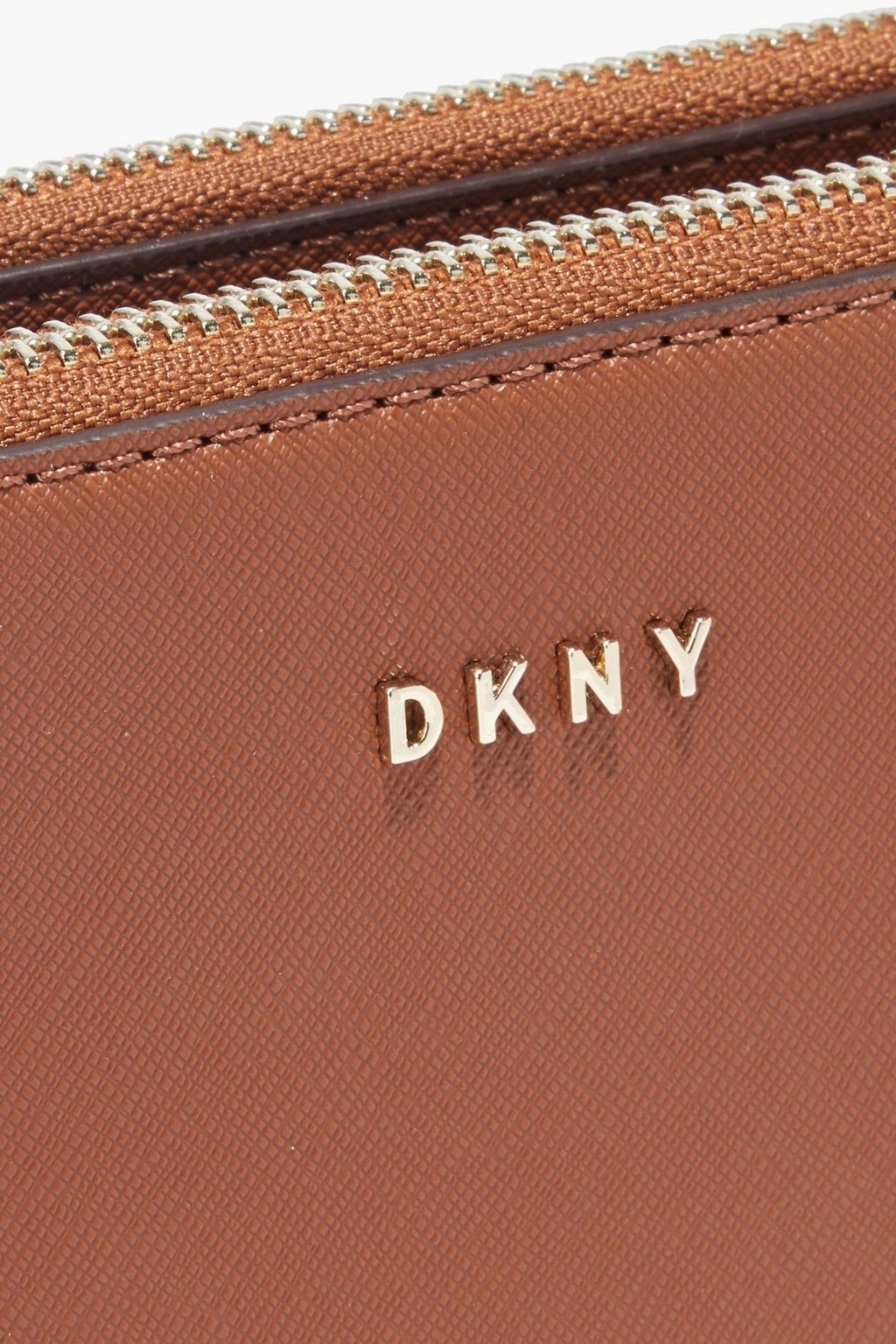 DKNY Faux texturedleather shoulder bag THE