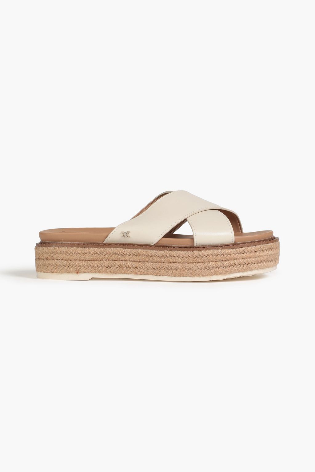 platform espadrille slides