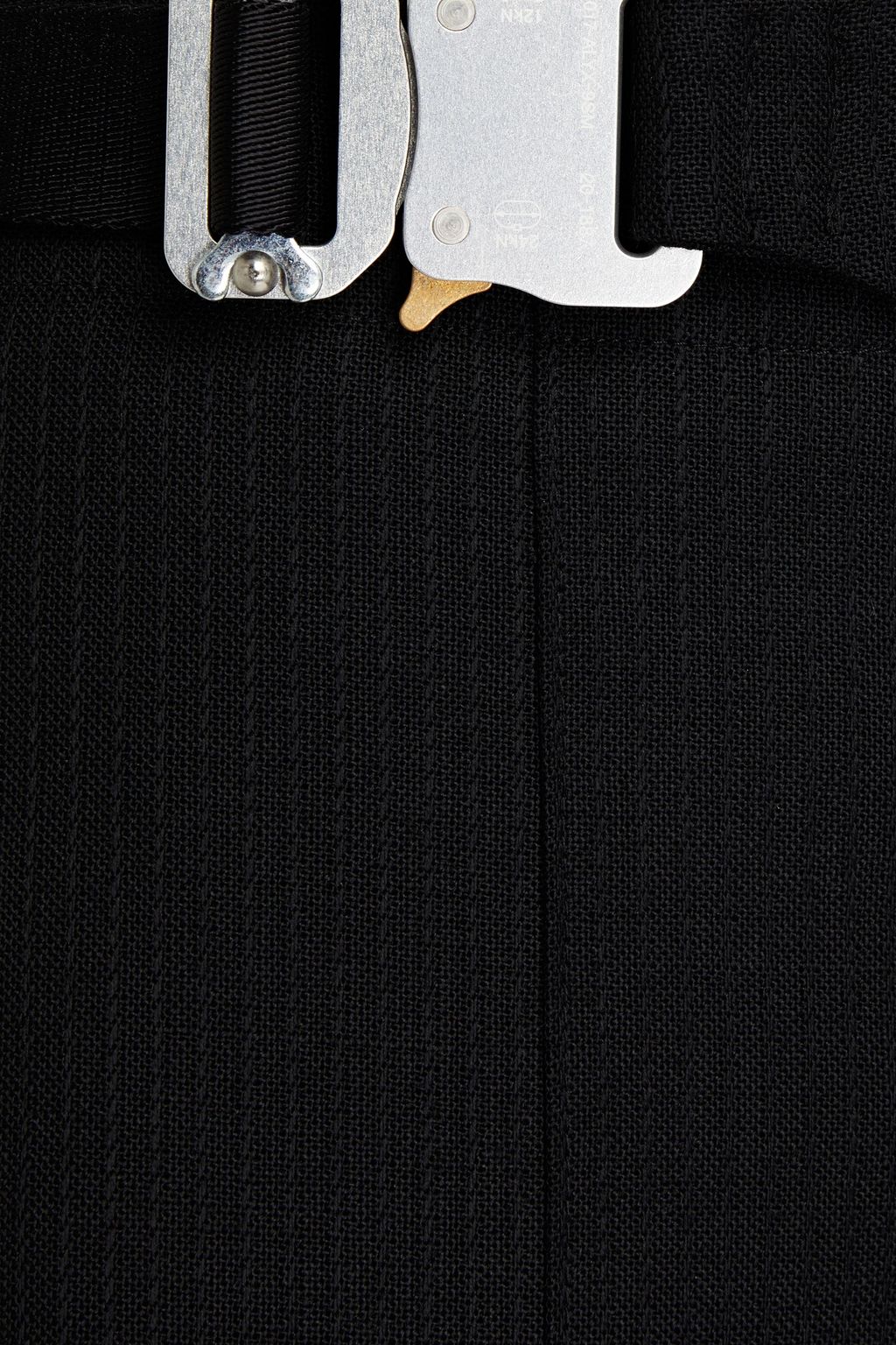 1017 ALYX 9SM Buckle-detailed wool-jacquard suit pants