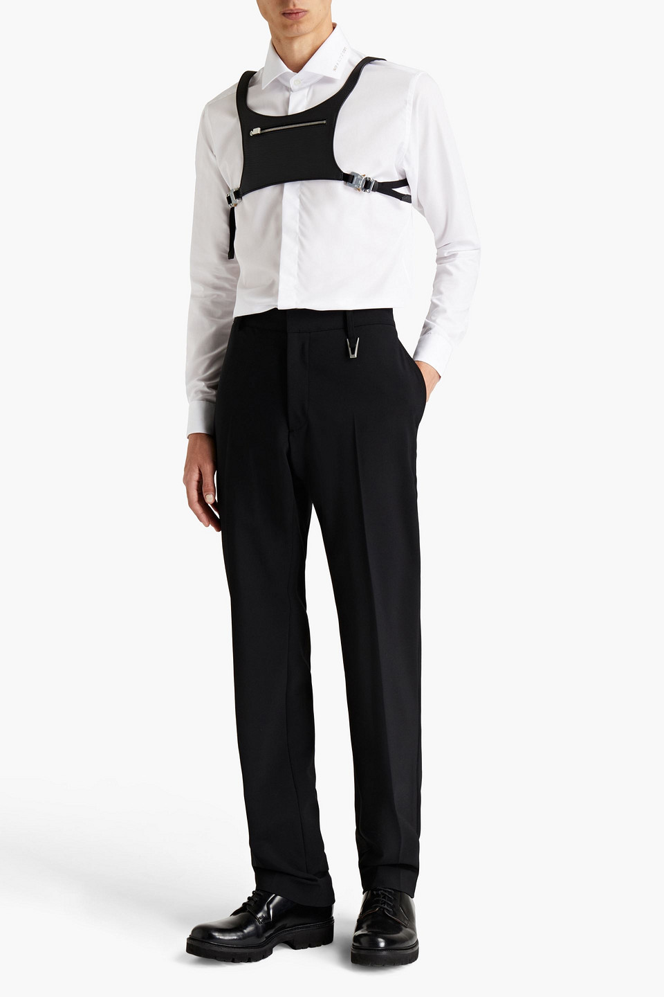 Alyx 1017  9sm Man Woven Trousers In Black