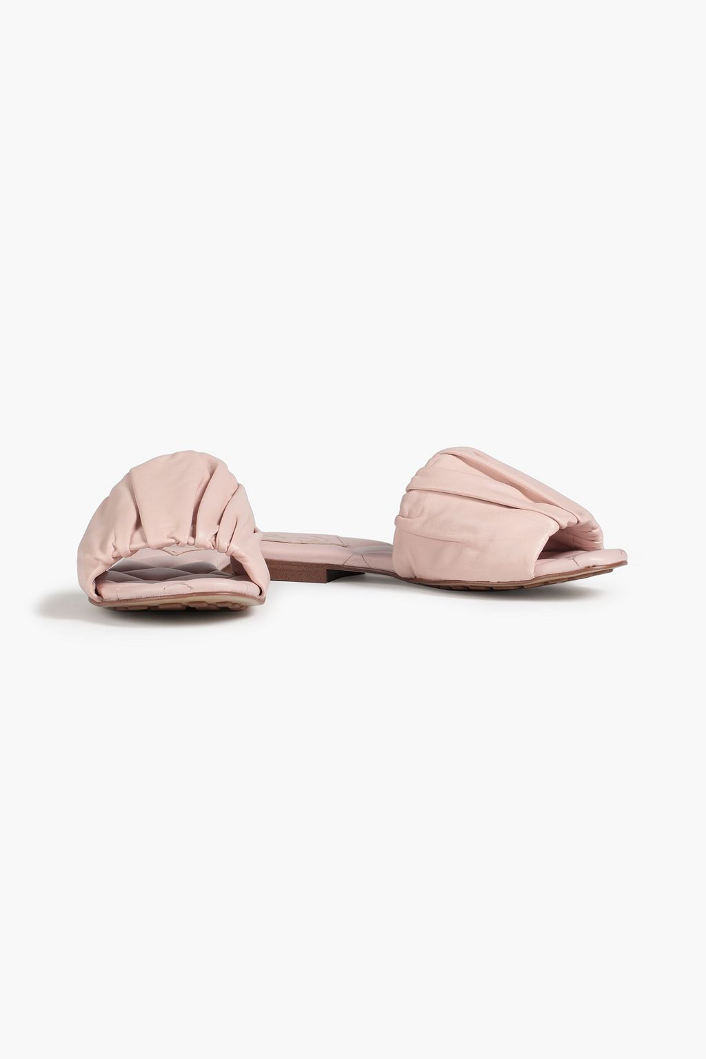 sam edelman briar ruched leather slides