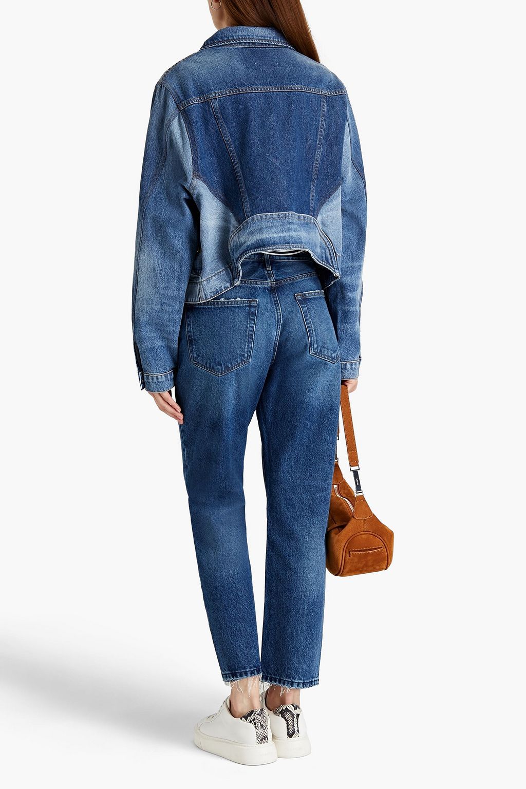 FRAME Faded denim jacket