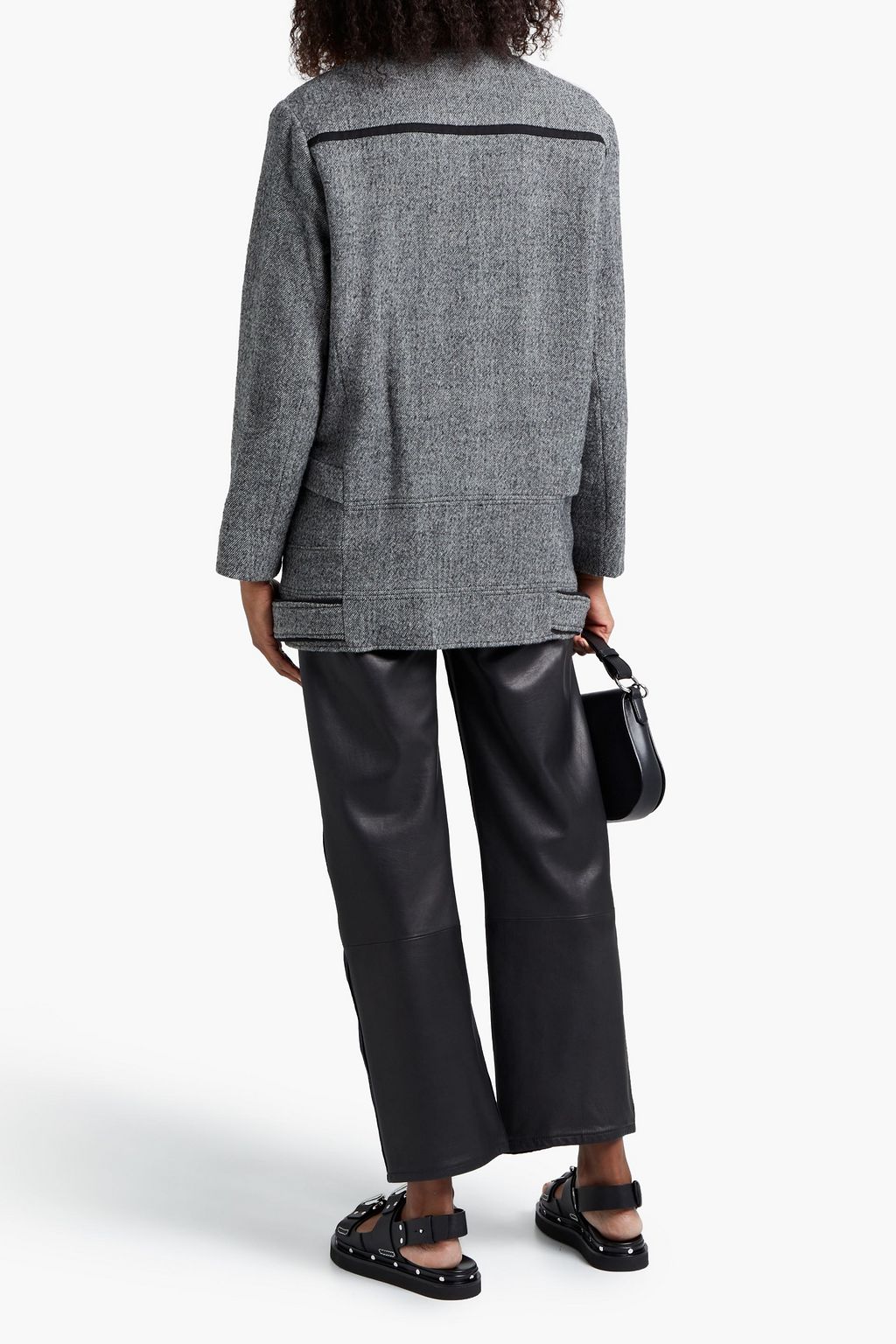 IRO Bailey mélange twill jacket