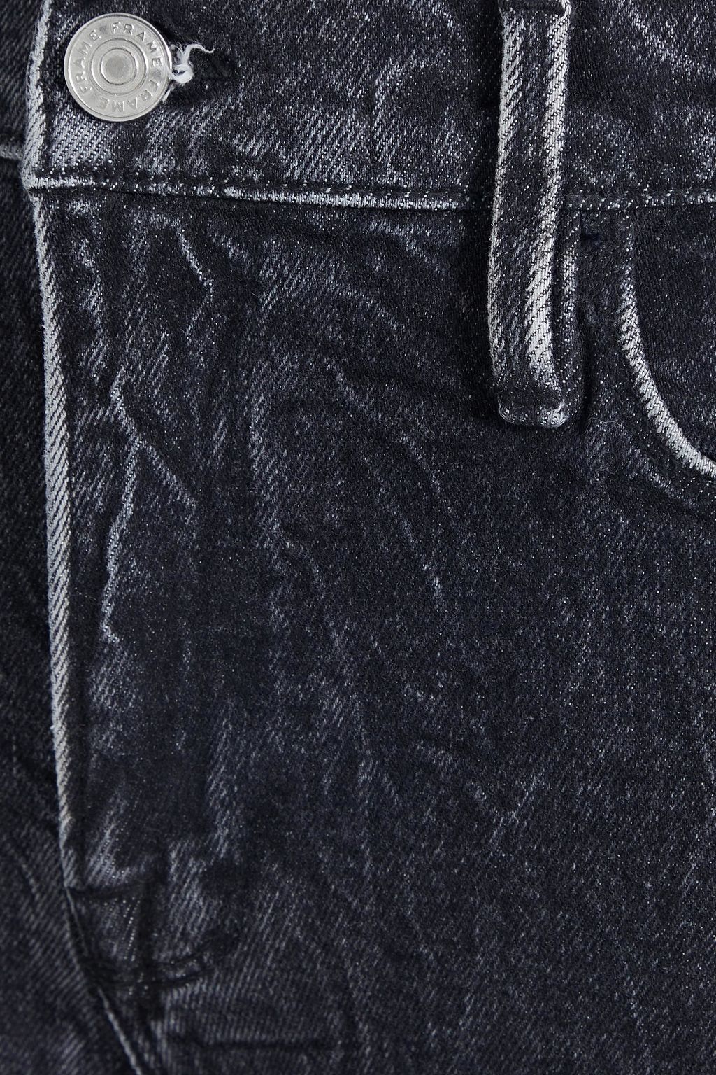 FRAME Ali hoch sitzende Skinny Jeans