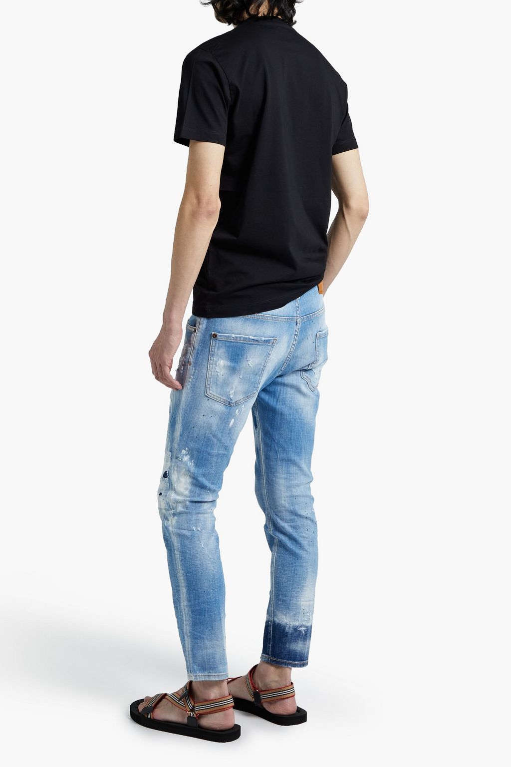 DSQUARED2 Printed cotton-jersey T-shirt