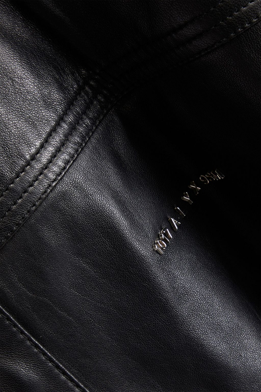1017 ALYX 9SM Drake leather shirt