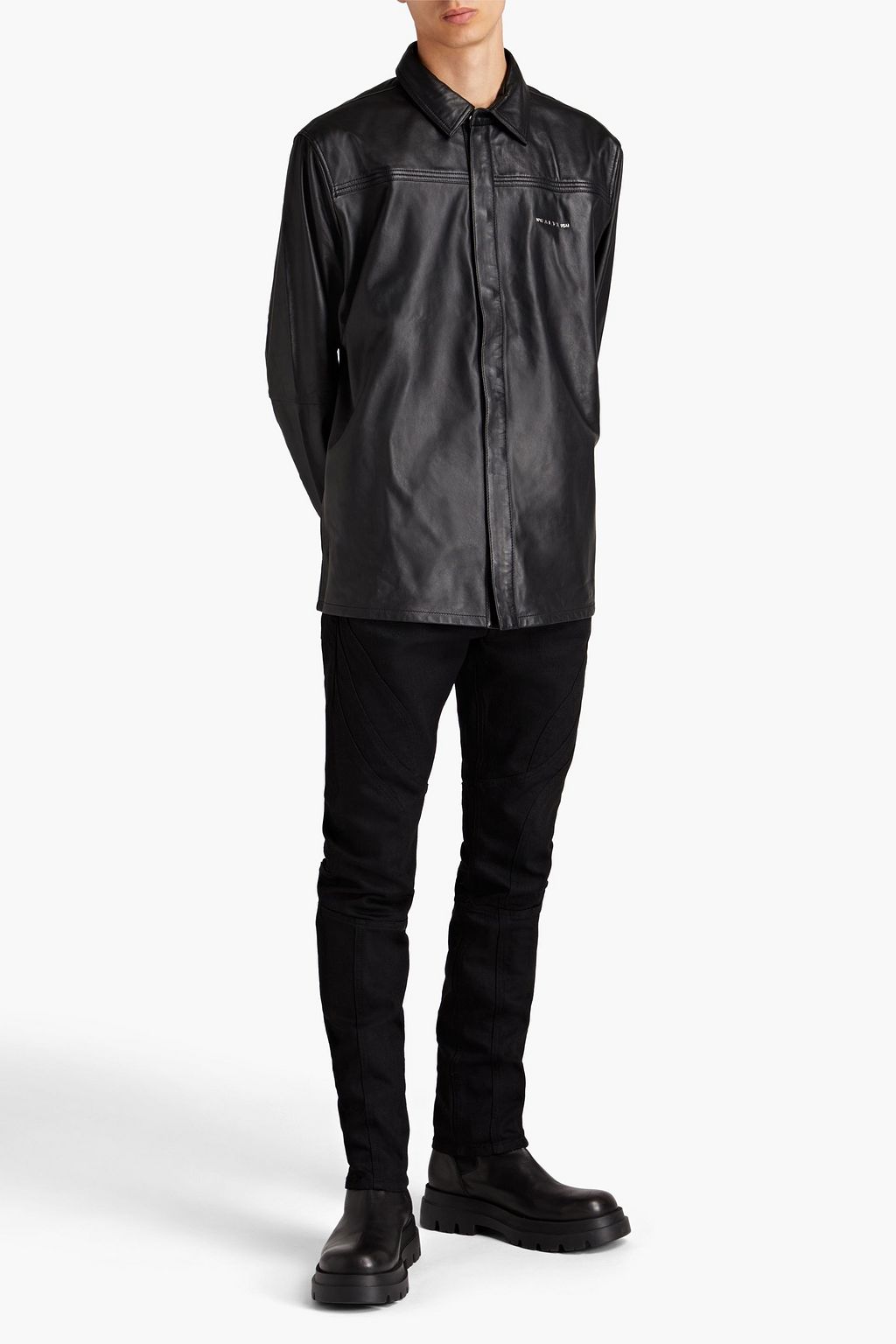 1017 ALYX 9SM Drake leather shirt