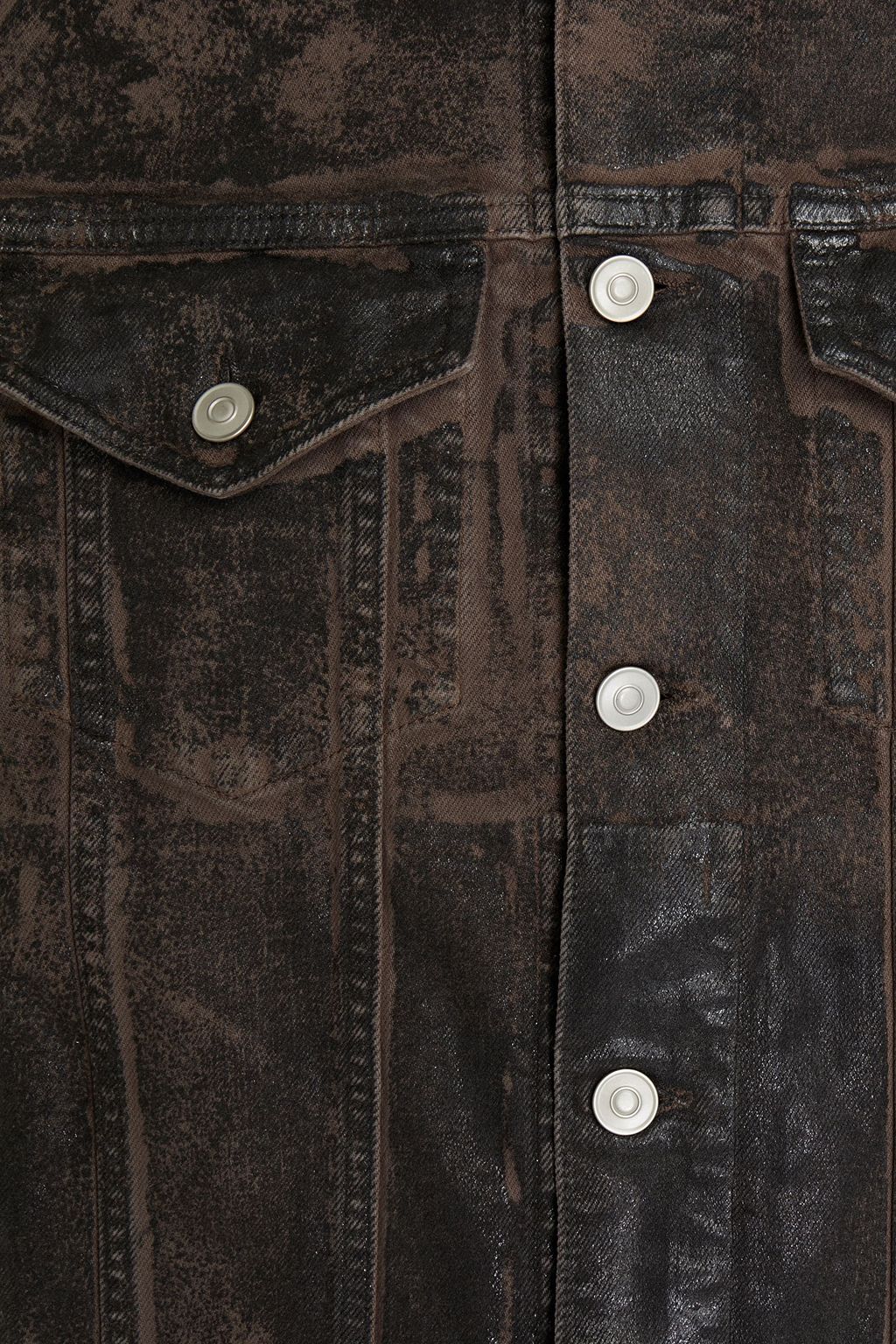 1017 ALYX 9SM Waxed denim coat Sale up to 70 off THE