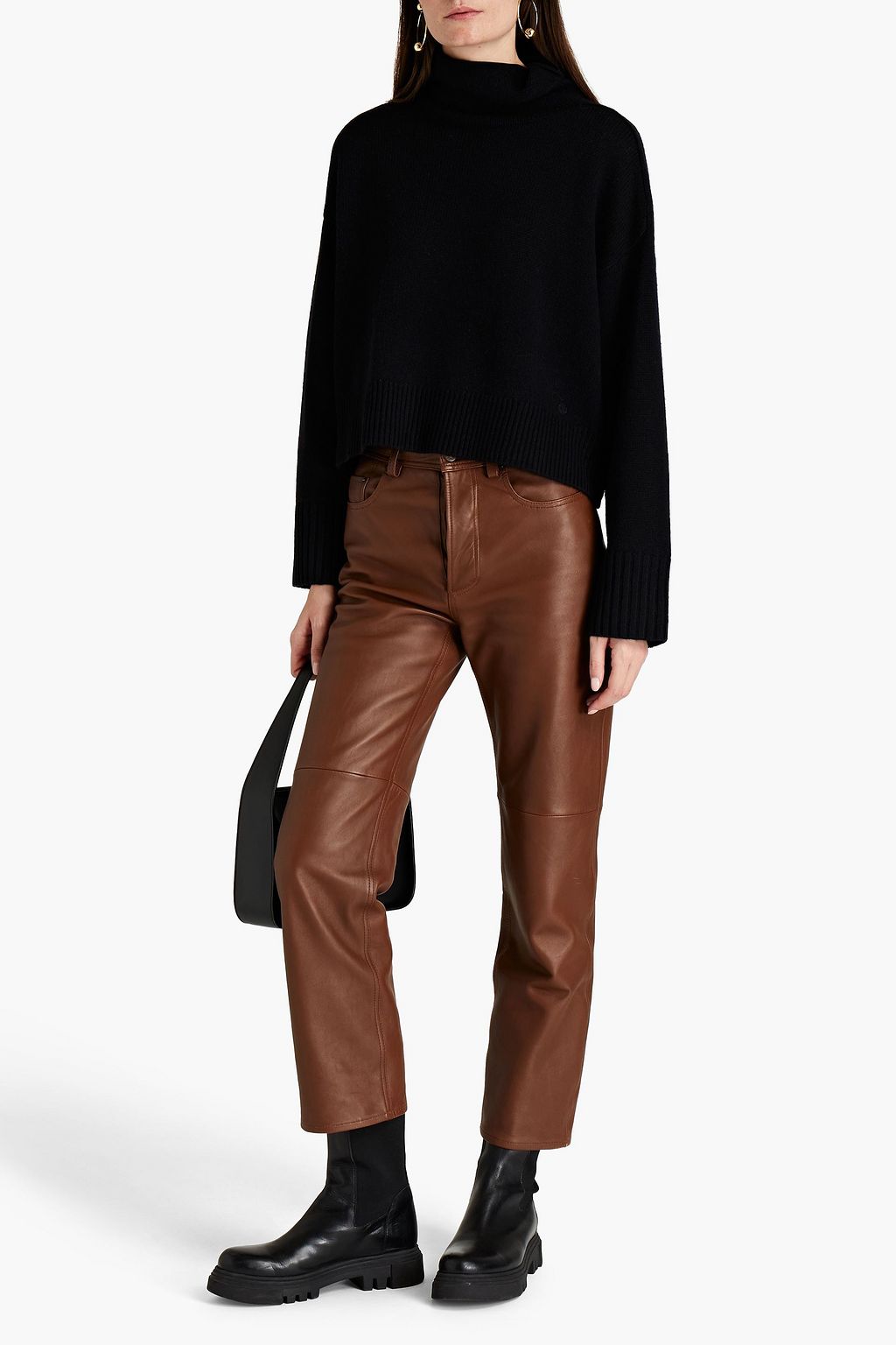 LOULOU STUDIO Stintino wool and cashmere-blend turtleneck sweater