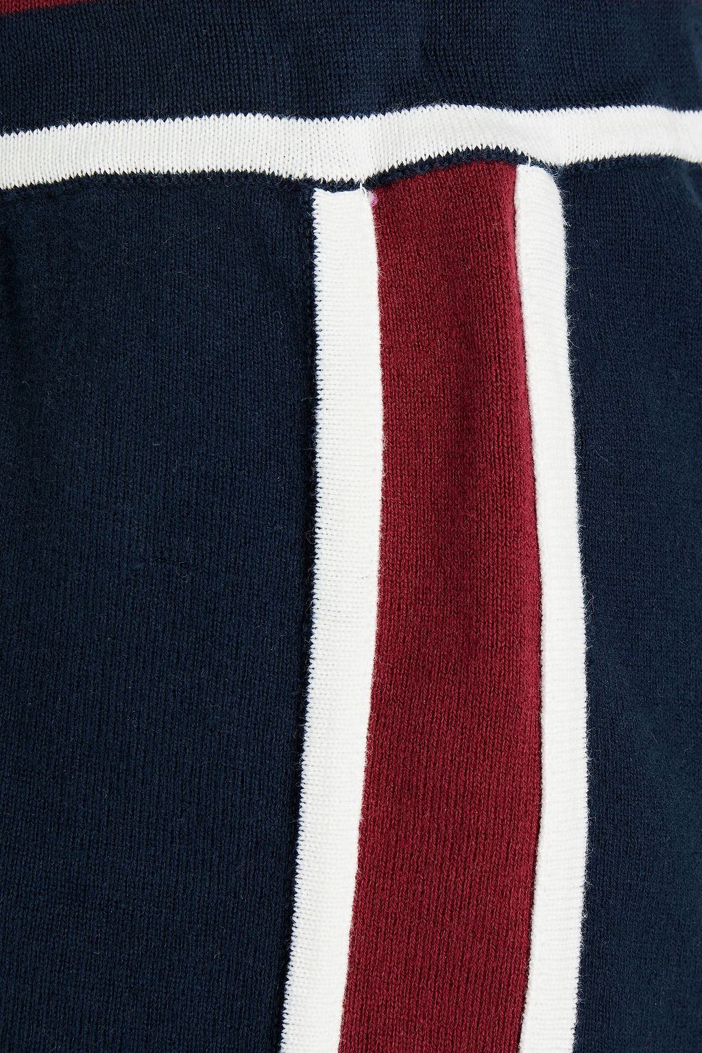 THE UPSIDE Chelsea Pierre striped cotton-blend shorts