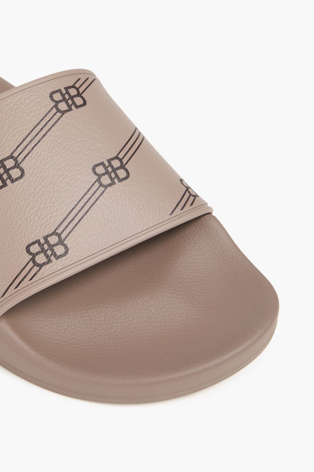 BALENCIAGA TPU スライドサンダル プリント入り