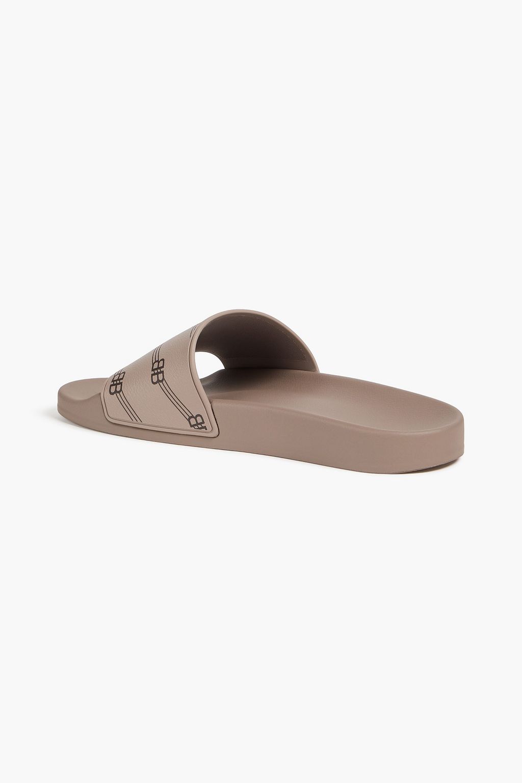 BALENCIAGA TPU スライドサンダル プリント入り