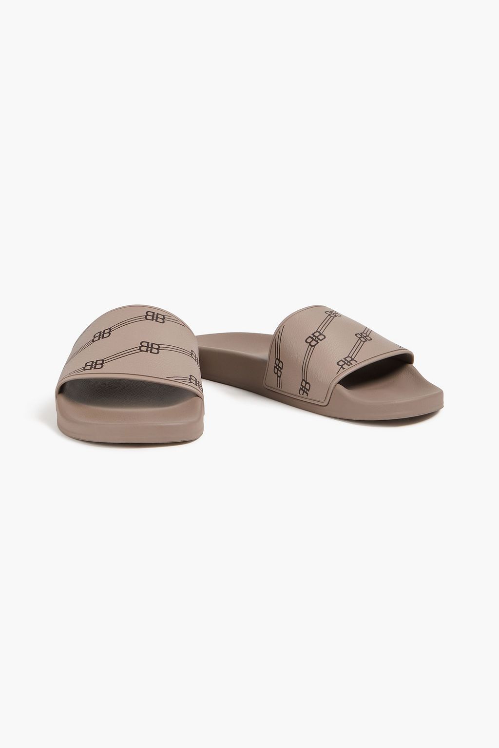BALENCIAGA TPU スライドサンダル プリント入り