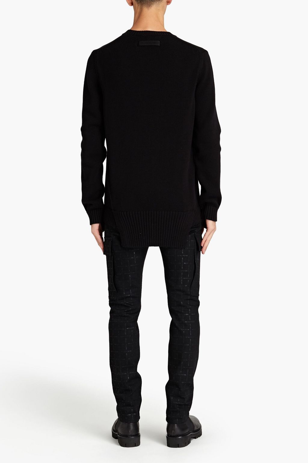 1017 ALYX 9SM Logo-appliquéd cotton sweater
