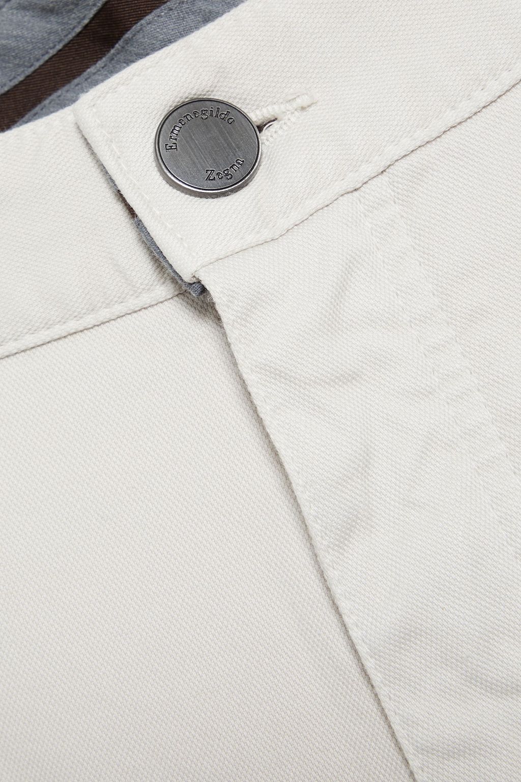 ZEGNA Cotton-blend canvas pants