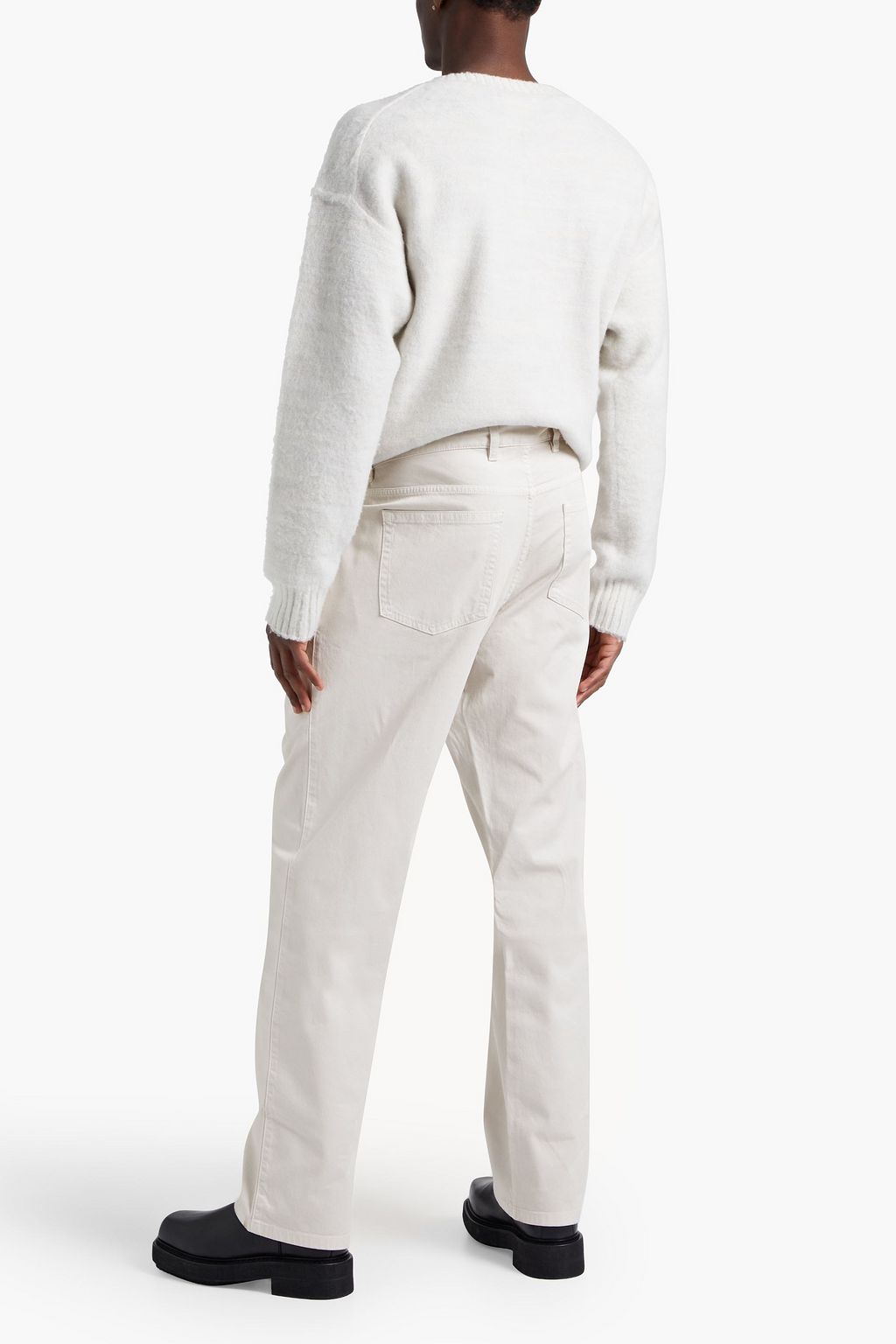 ZEGNA Cotton-blend canvas pants