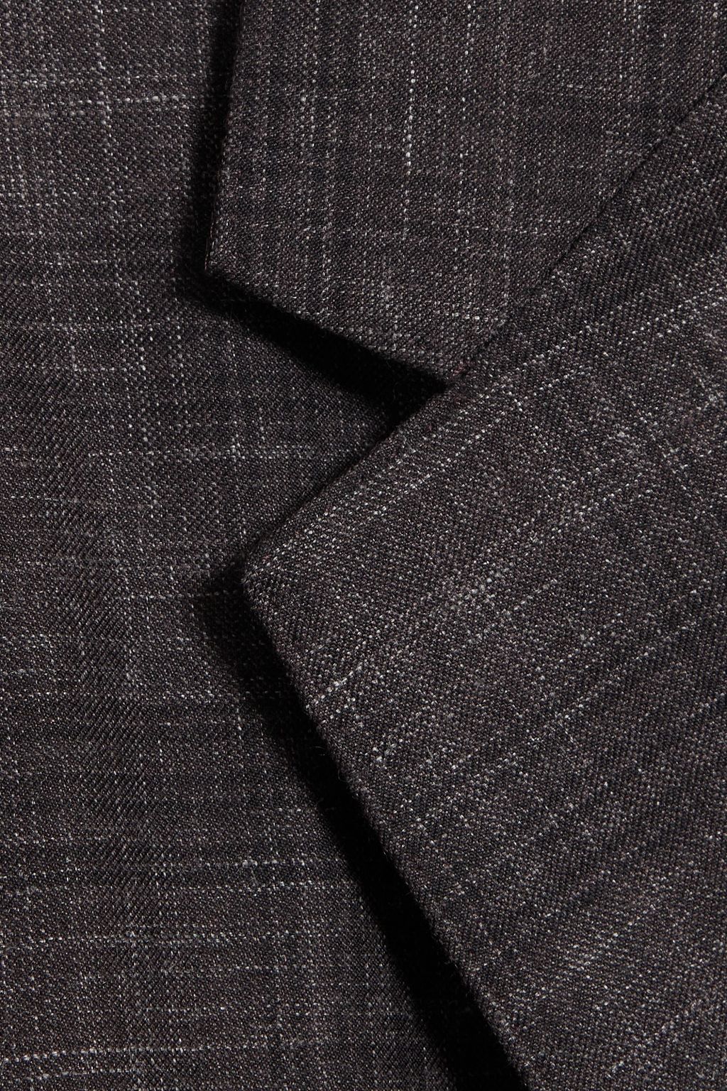 ZEGNA Slim-fit mélange cashmere, linen, and silk-blend blazer