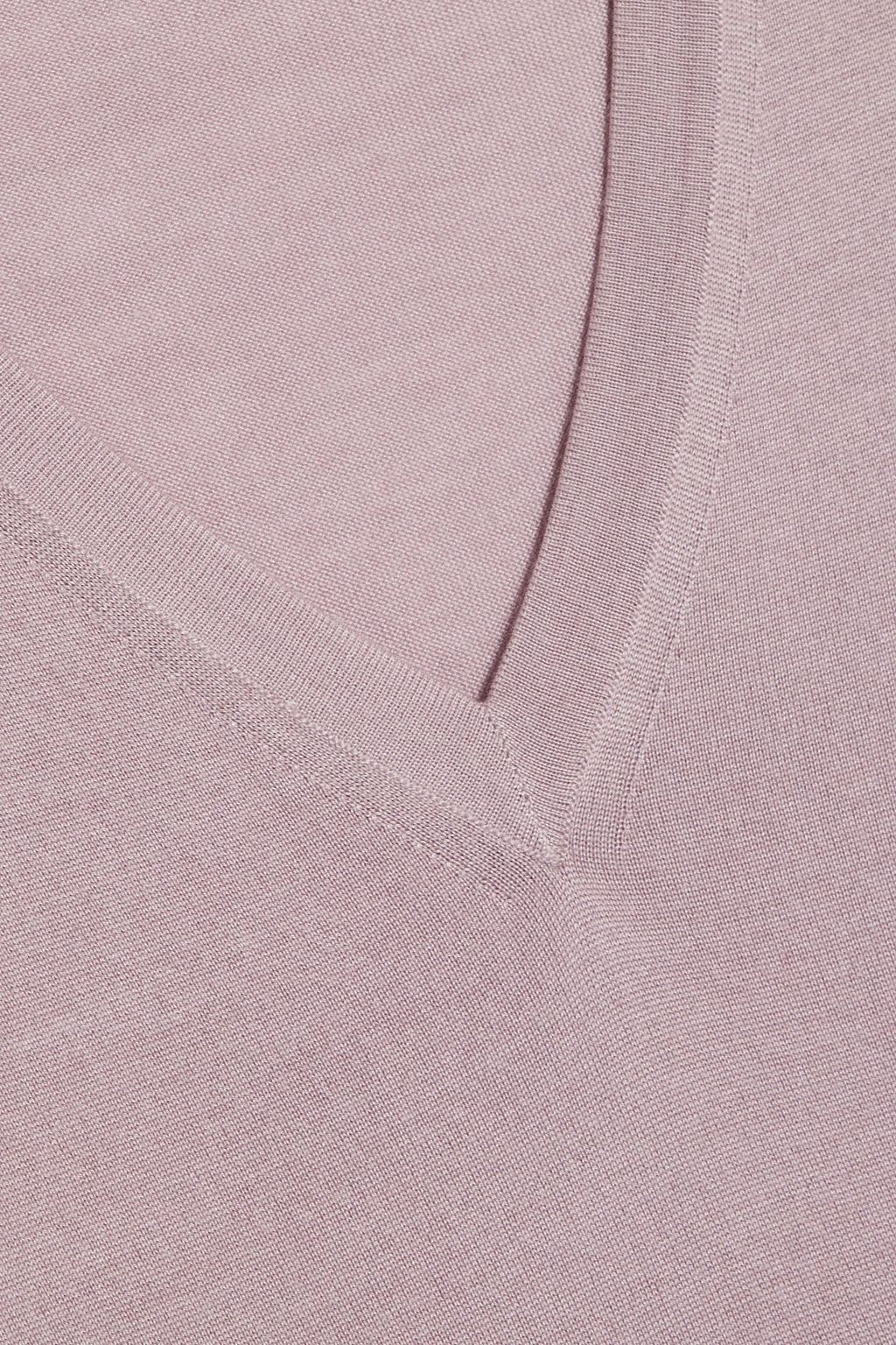 ZEGNA Cashmere and silk-blend sweater