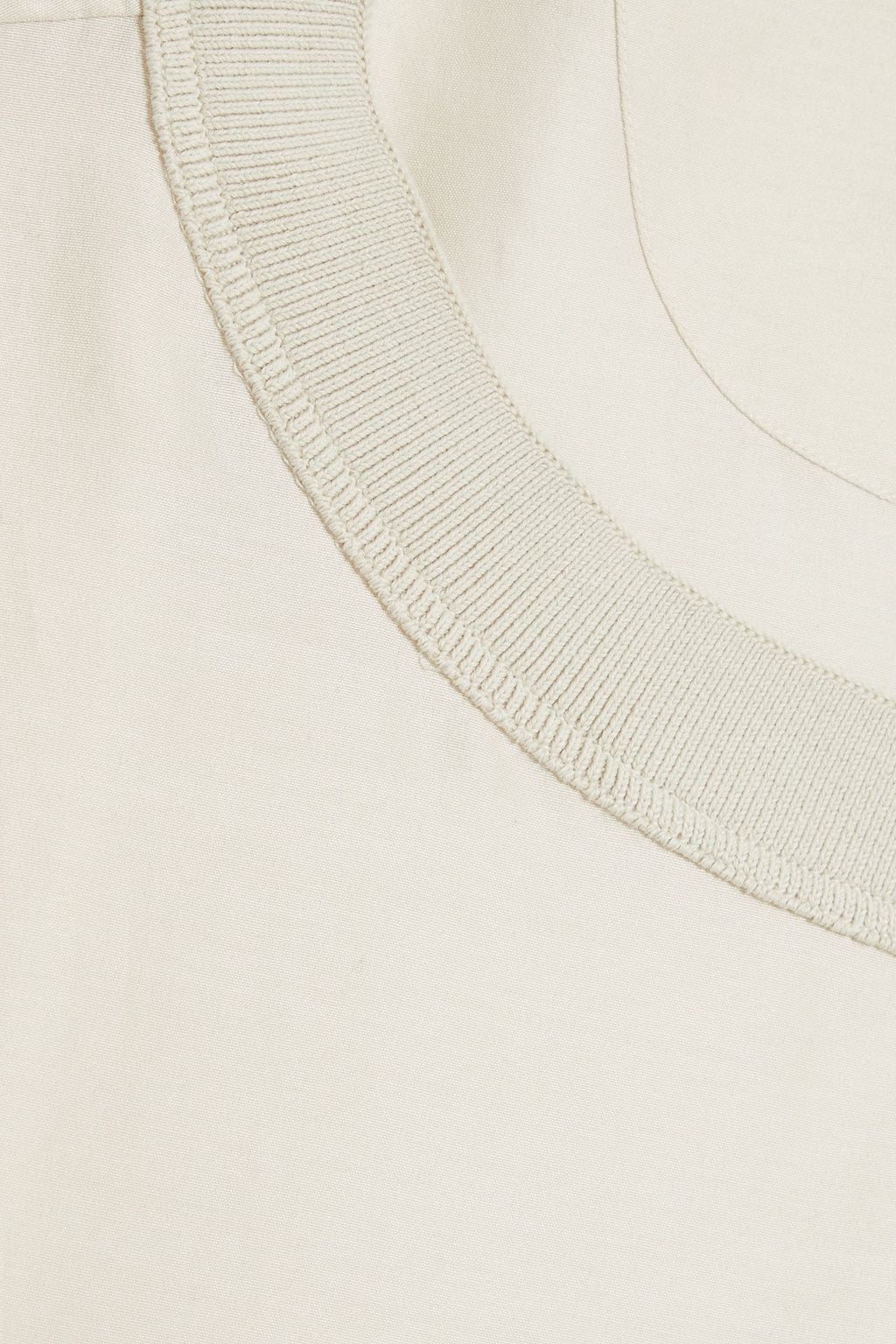 ZEGNA Cotton and silk-blend T-shirt