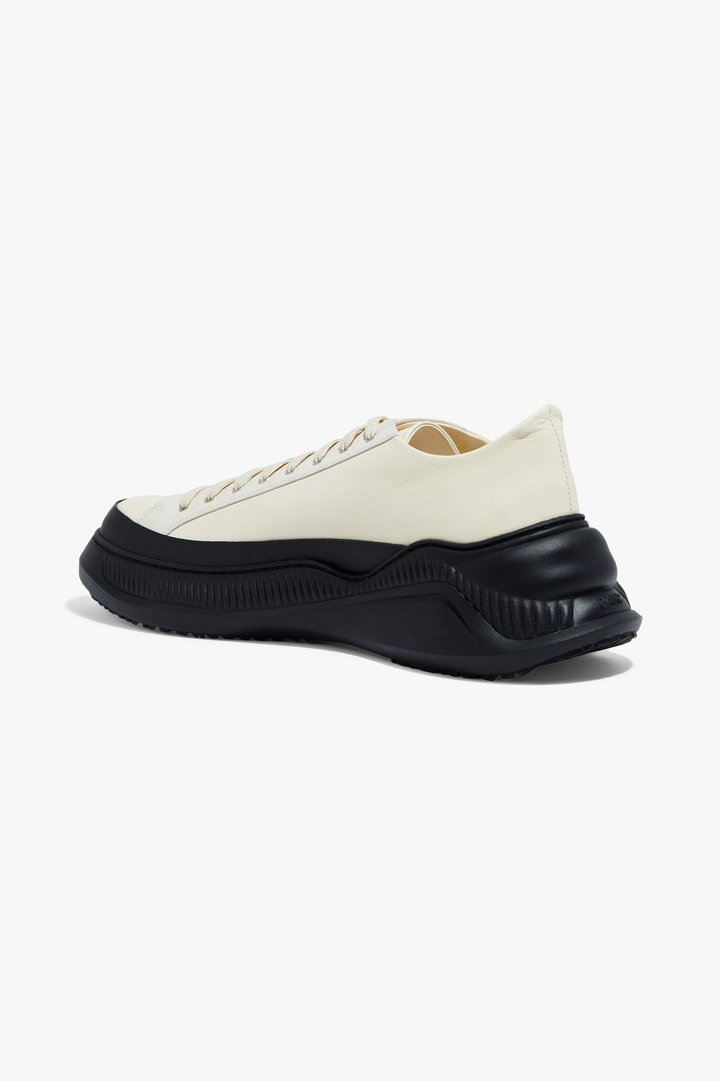 OAMC Color-block printed leather sneakers