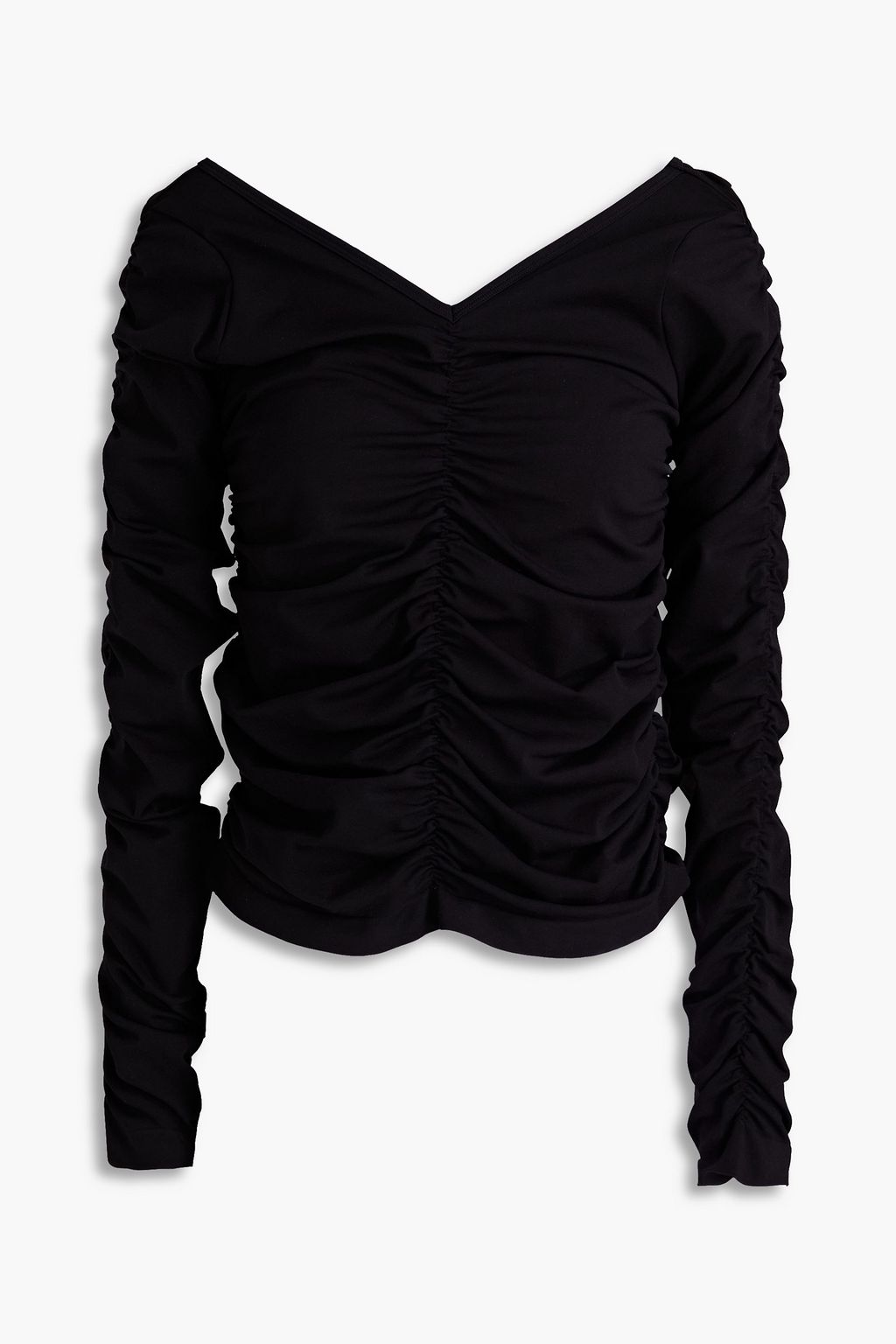 Ruched stretch-jersey top | Sale up to 70% off | THE OUTNET