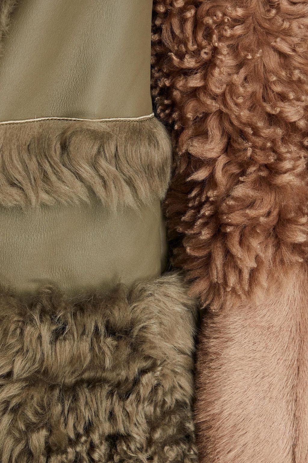 HELMUT LANG Shearling coat