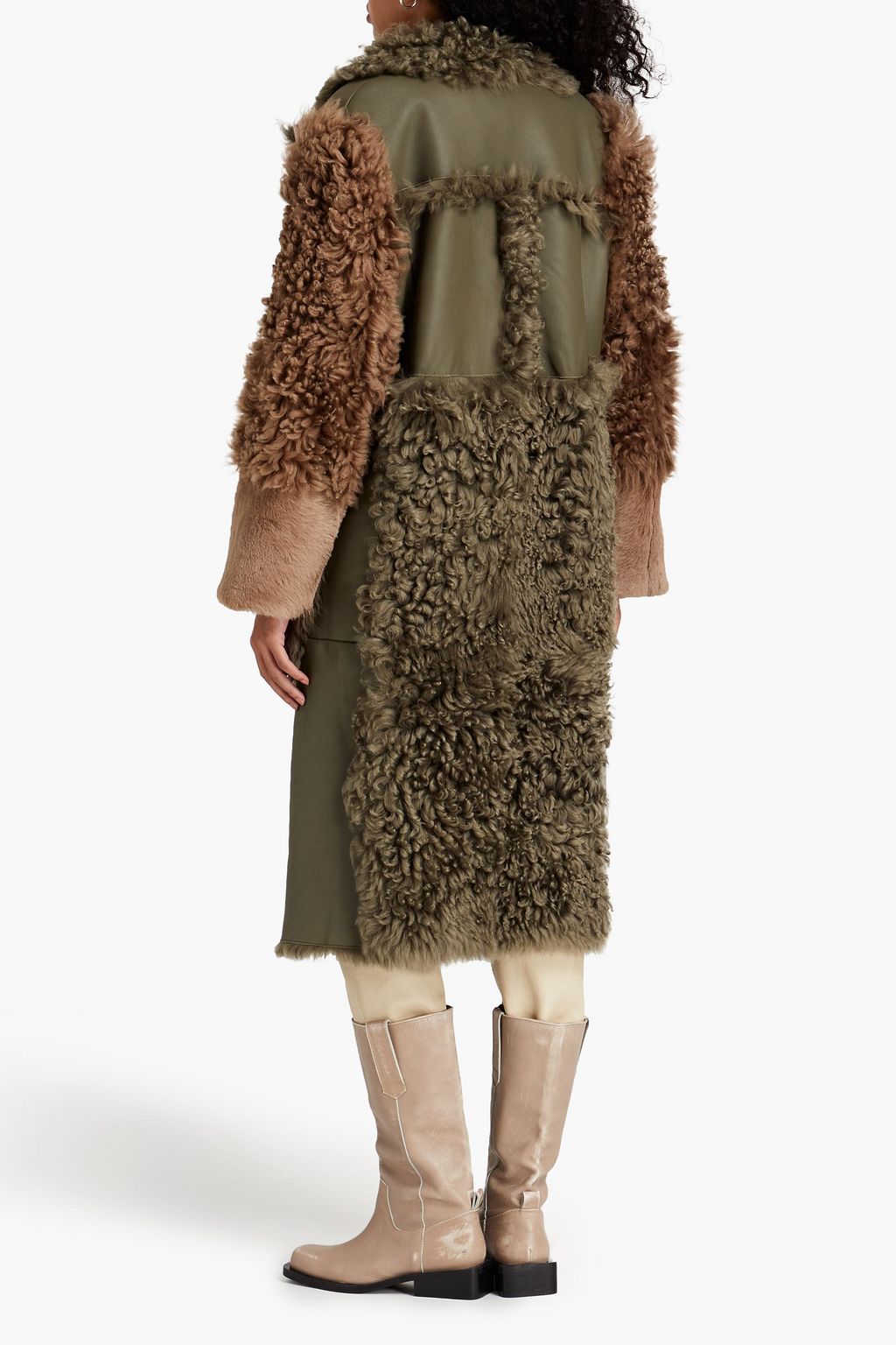 HELMUT LANG Shearling coat
