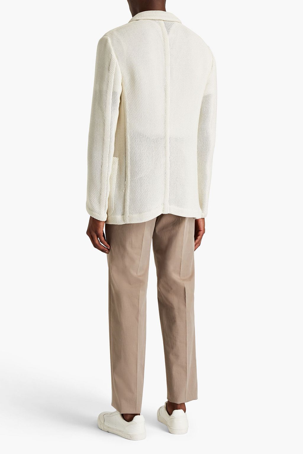 ZEGNA Cotton-piqué blazer