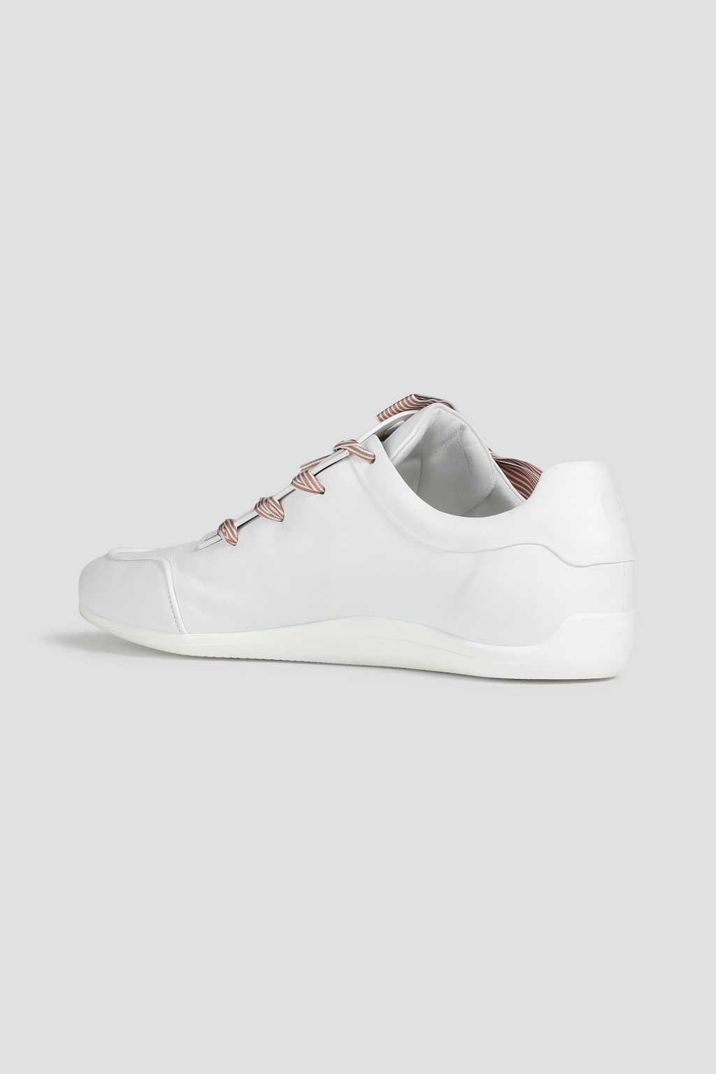 ROGER VIVIER Sporty Viv Etiquette embossed leather sneakers