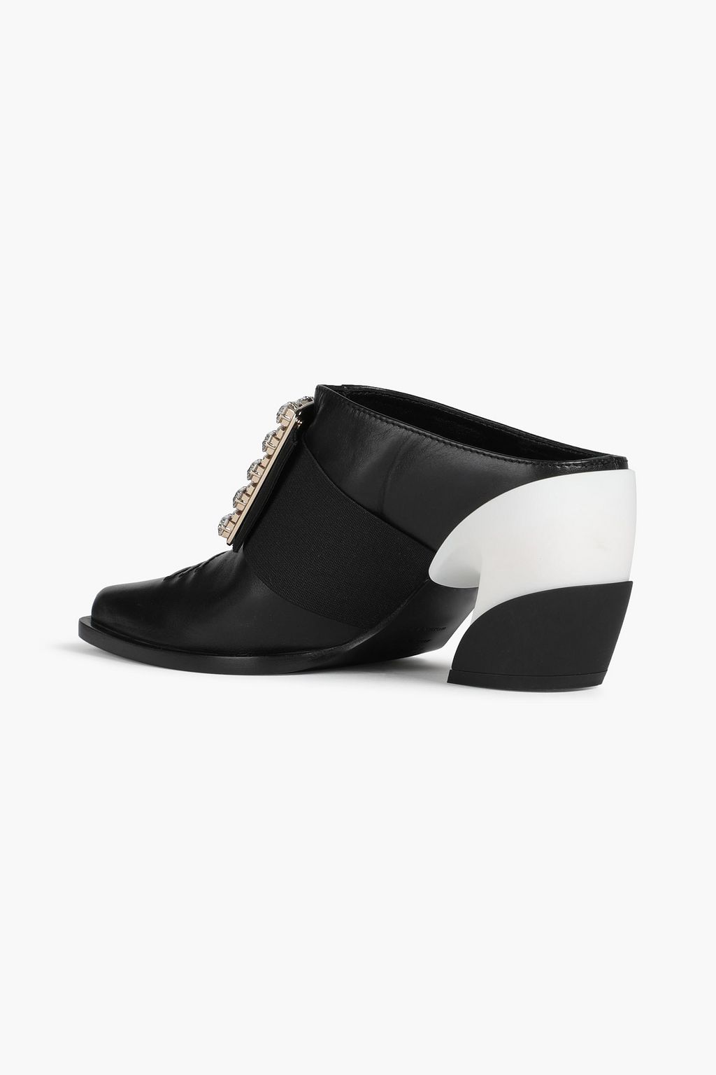 ROGER VIVIER حذاء ميول «فيف تكس» من الجلد مزين بزخارف
