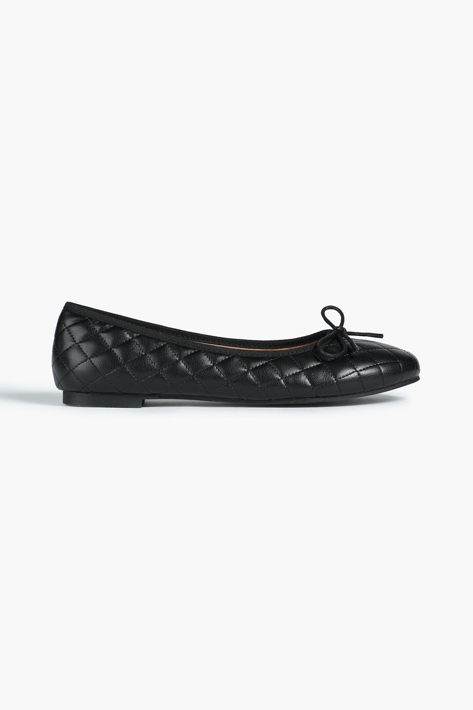 French Sole Amelie quilted leather ballet flats