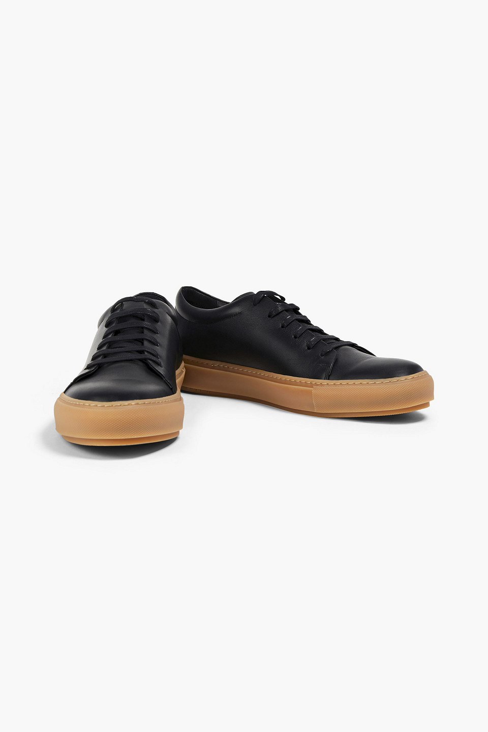 Acne Studios Man Adrian Leather Trainers