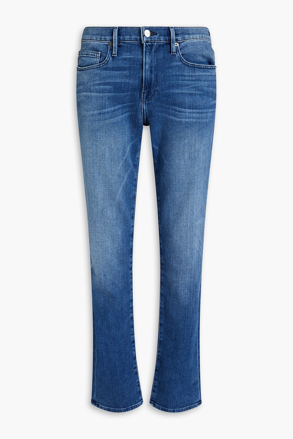 Frame L'homme Denim Slim-leg Jeans In Blue