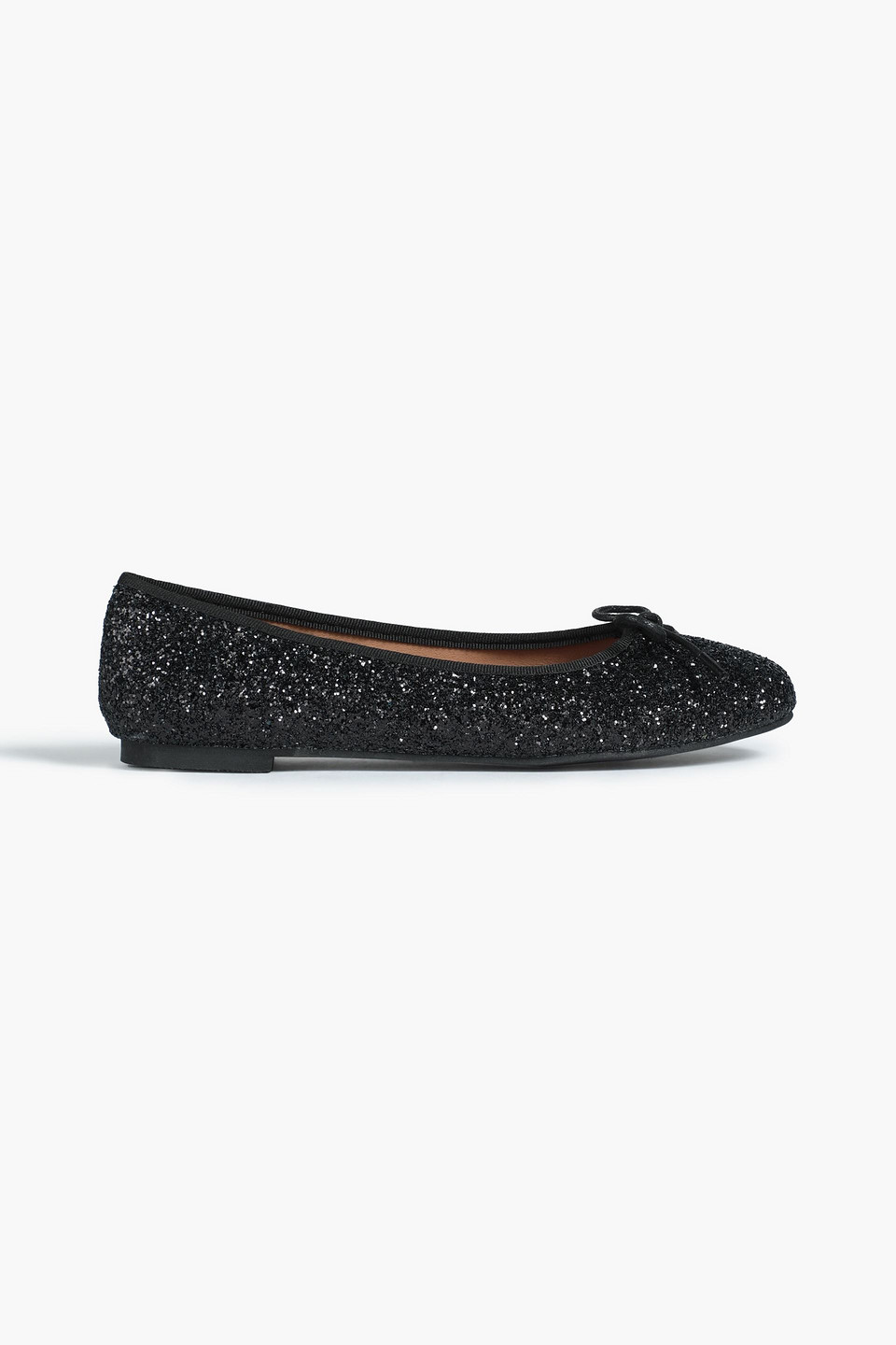 French Sole Amelie glittered leather ballet flats
