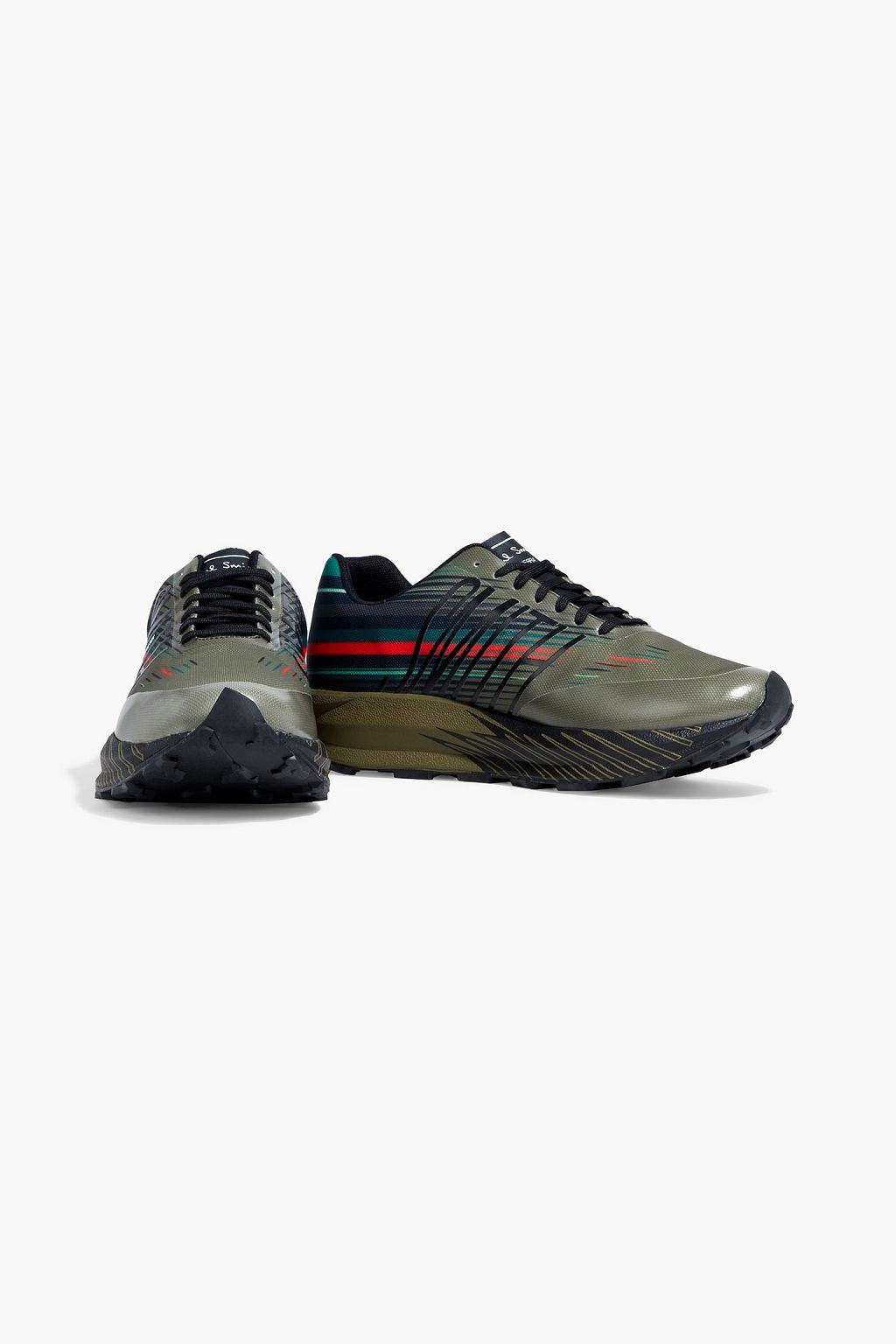 PAUL SMITH Sierra printed stretch-knit sneakers