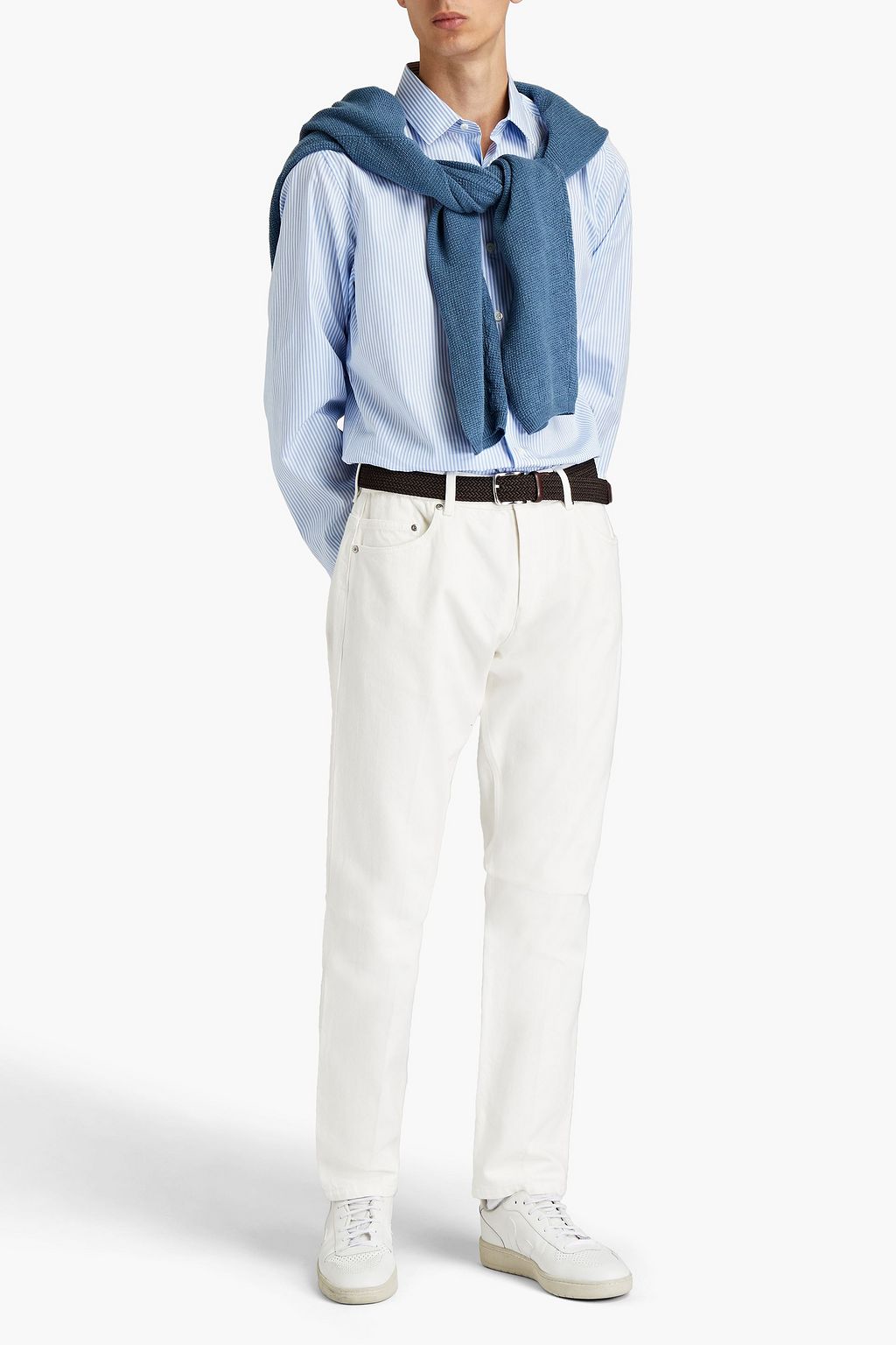 ZEGNA Tapered denim jeans