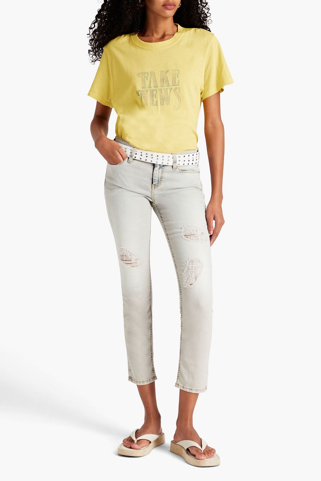 IRO Hothead printed cotton-jersey T-shirt