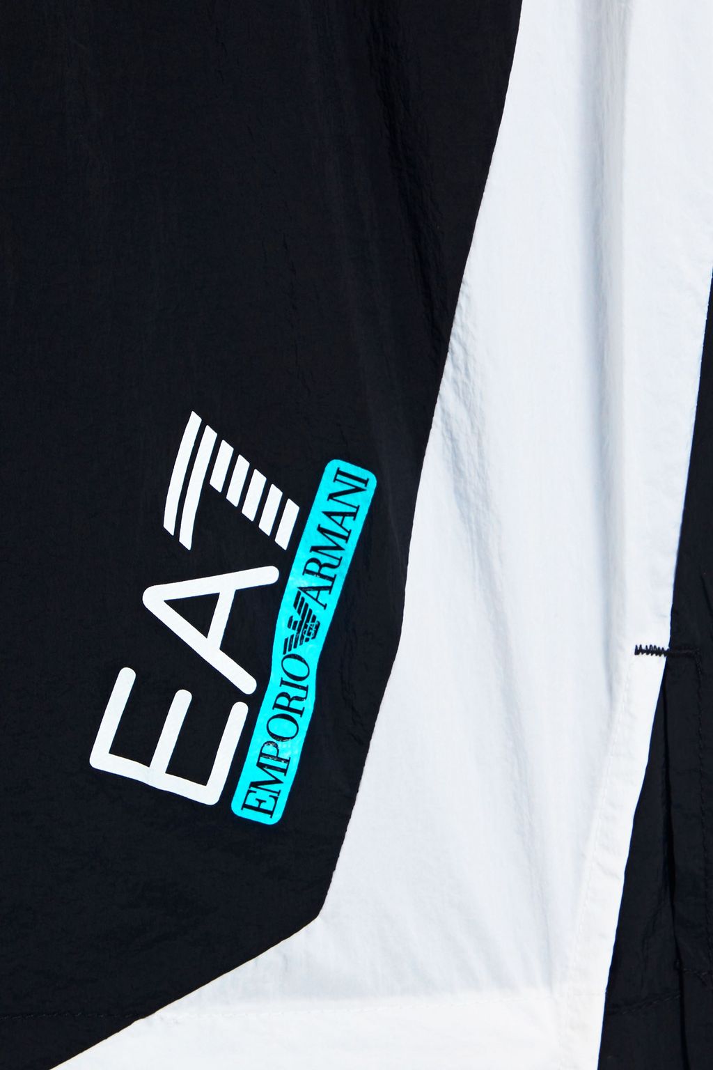EA7 Printed shell shorts