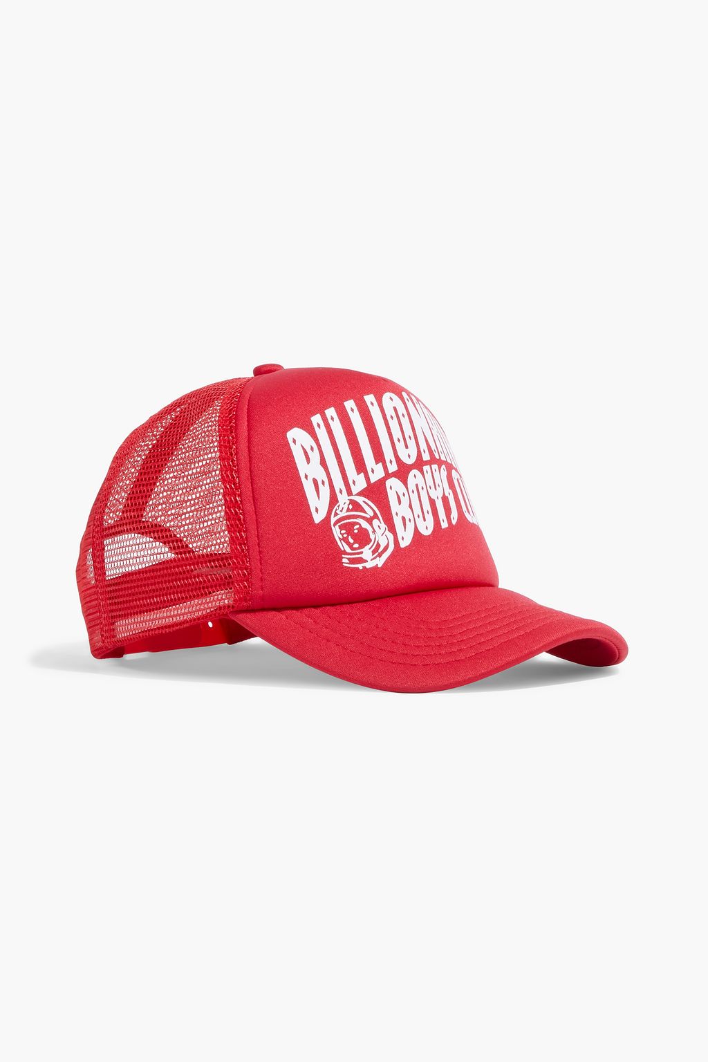 print neoprene and mesh baseball cap 