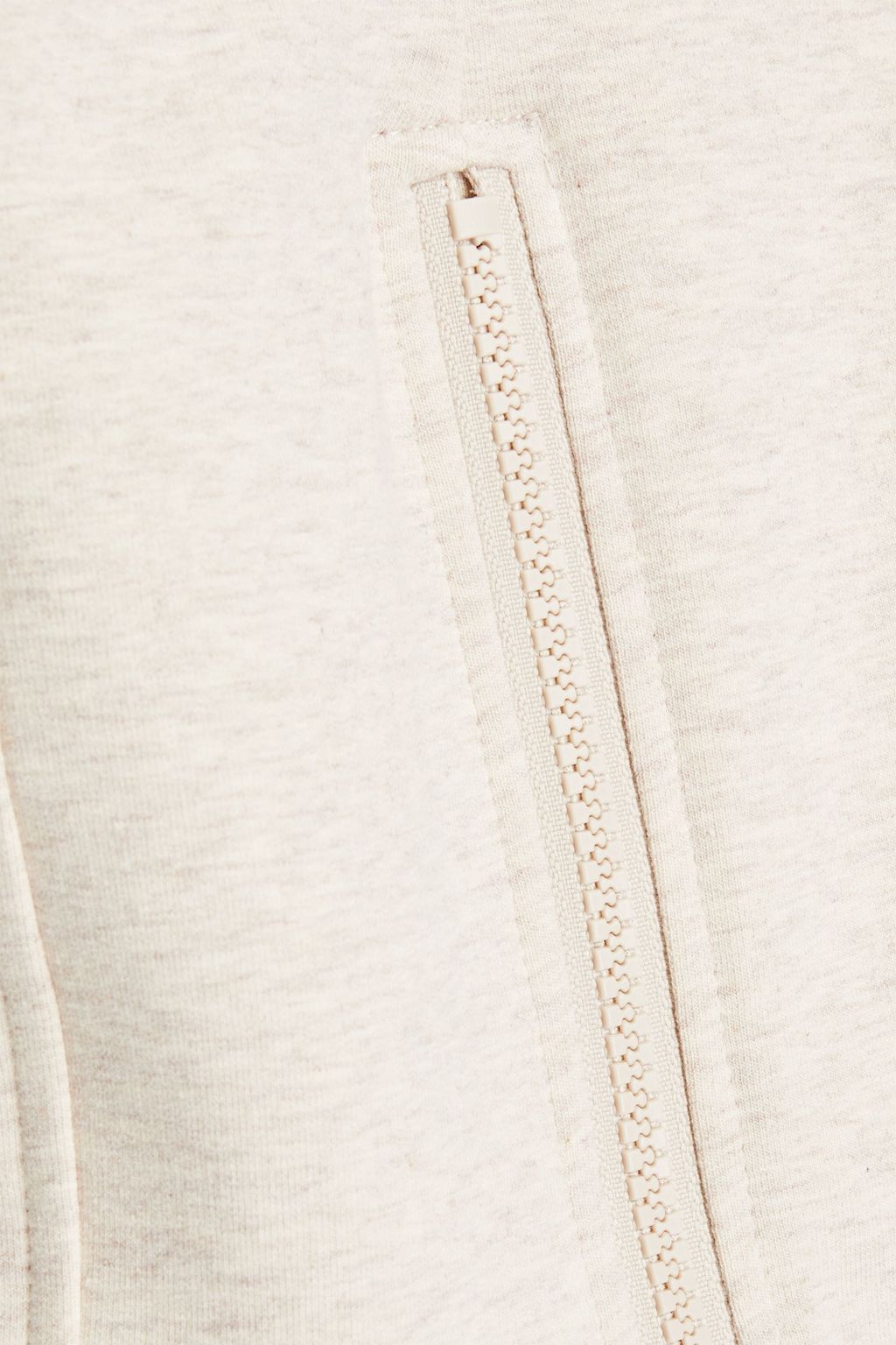 VARLEY Atlas mélange French cotton-blend terry hoodie
