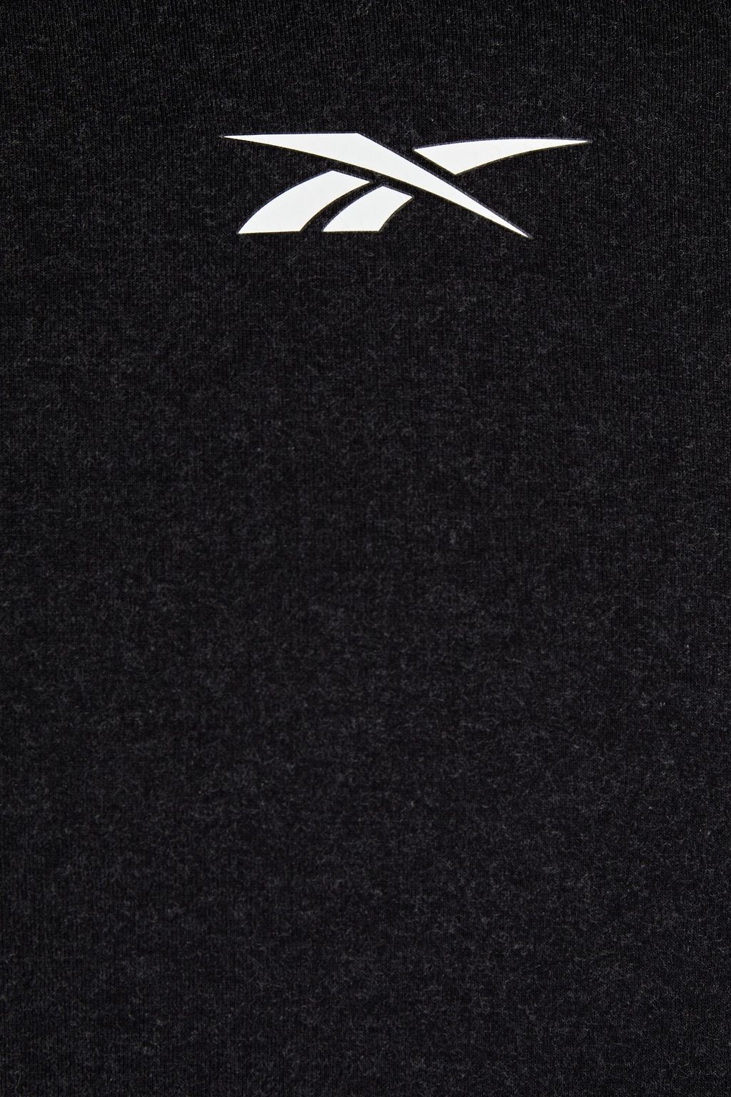 REEBOK Hoodie aus Frottee mit Logoprint und Mesh-Besatz
